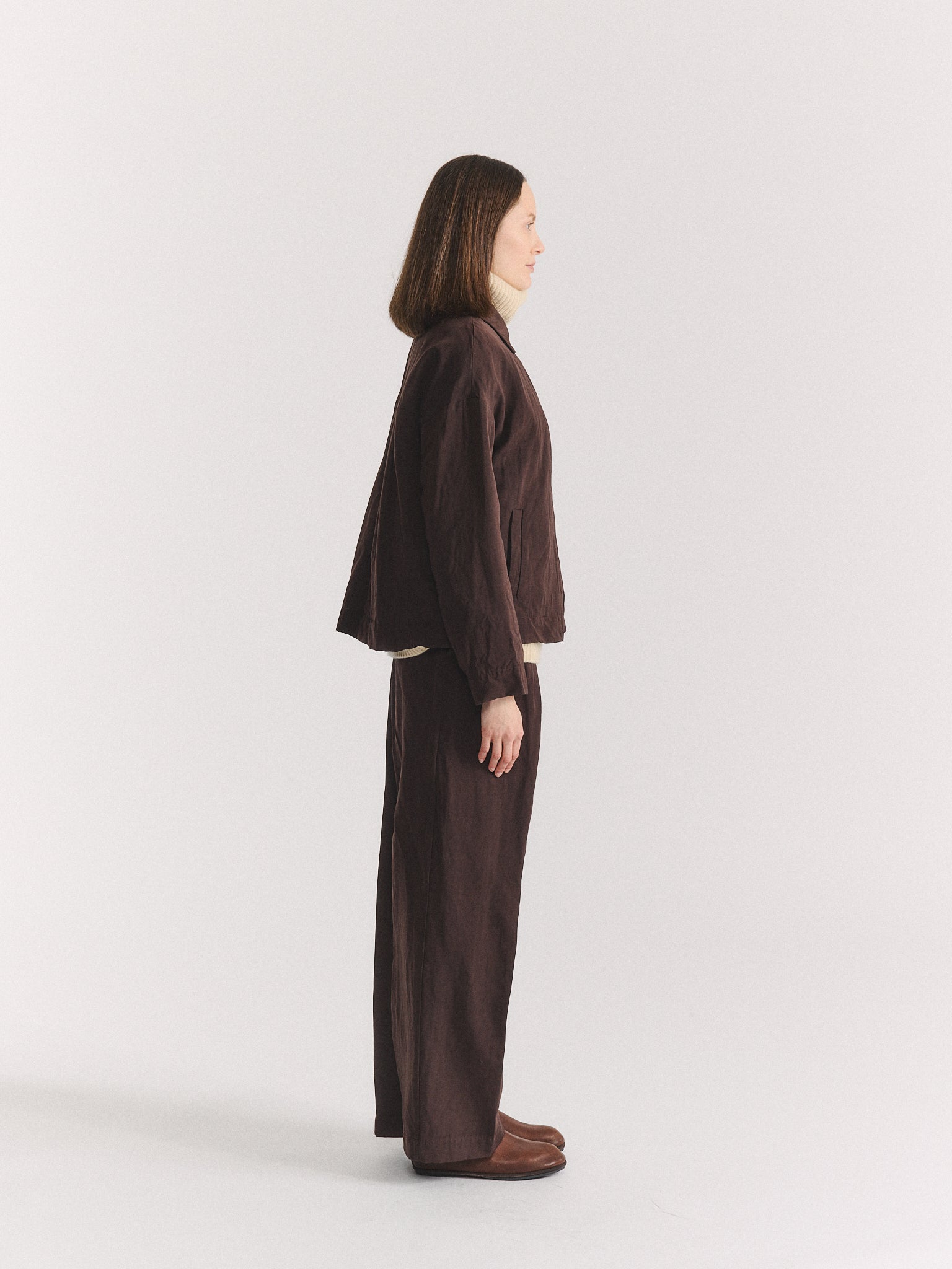 JULIETTE JACKET - DRY WOOL - BUNGA
