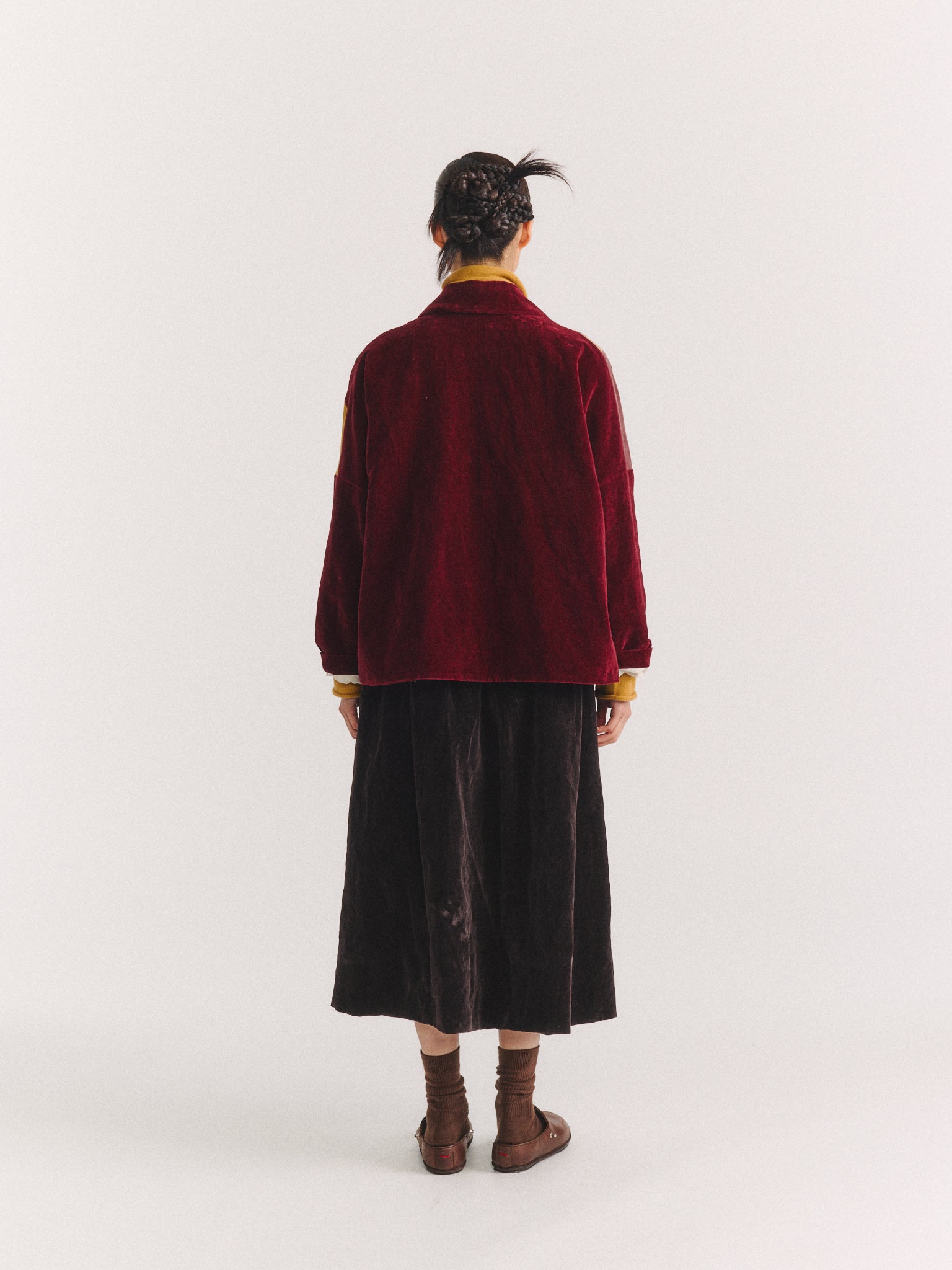 PATCHWORK SUN JACKET - MID VELVET - MIXED COLORS