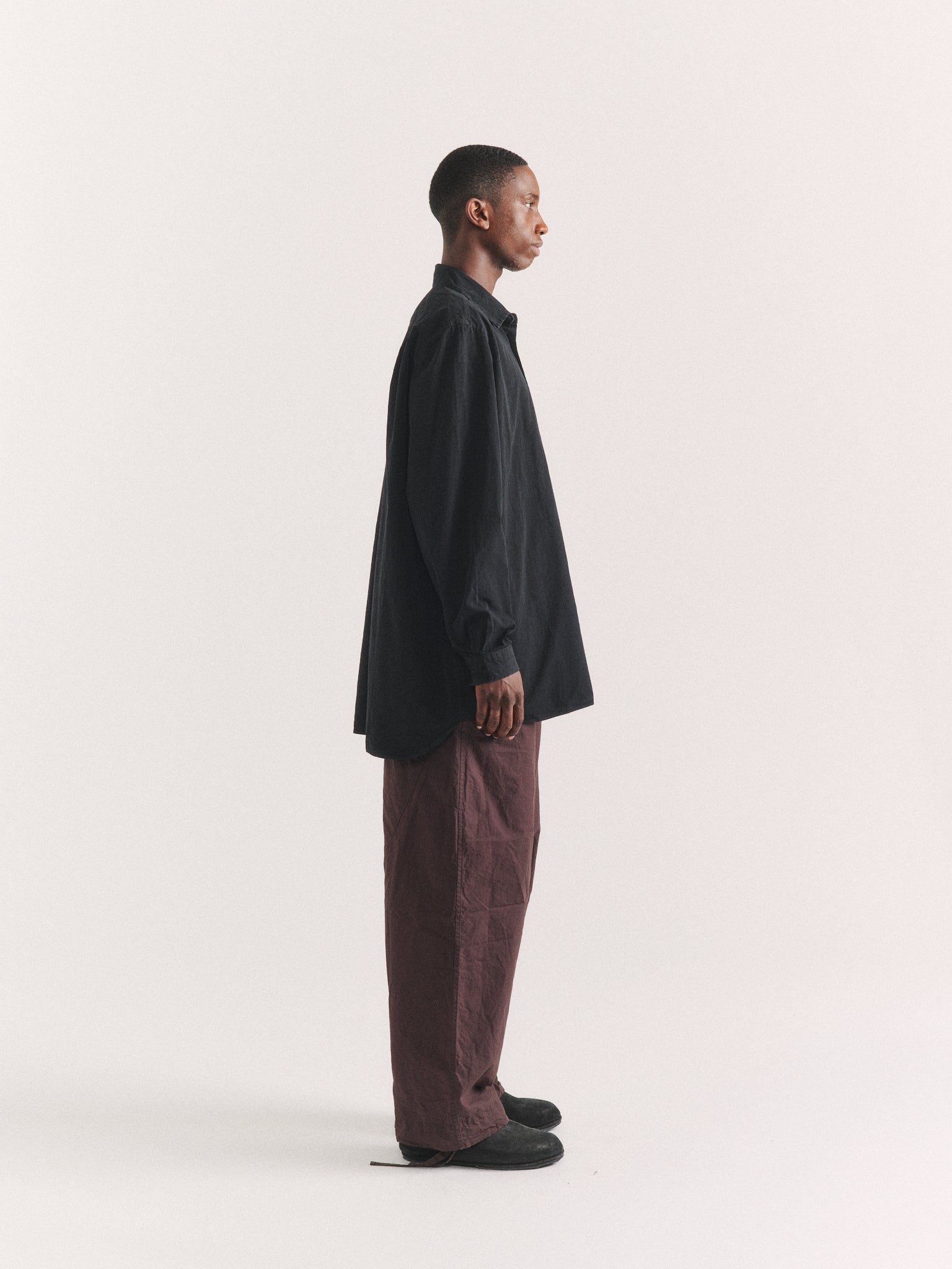 IKLA SHIRT - PAPER COT - BLACK