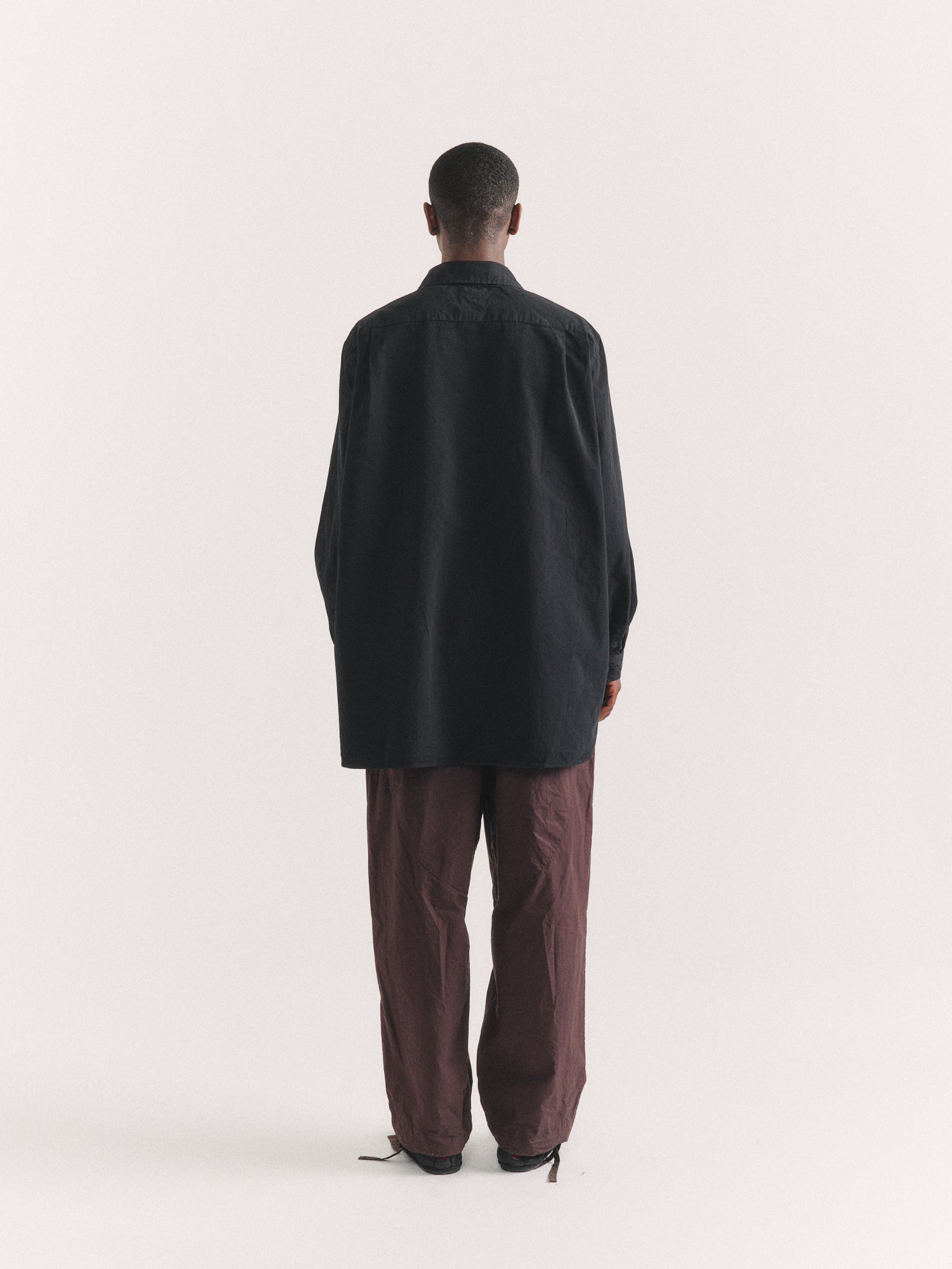 IKLA SHIRT - PAPER COT - BLACK