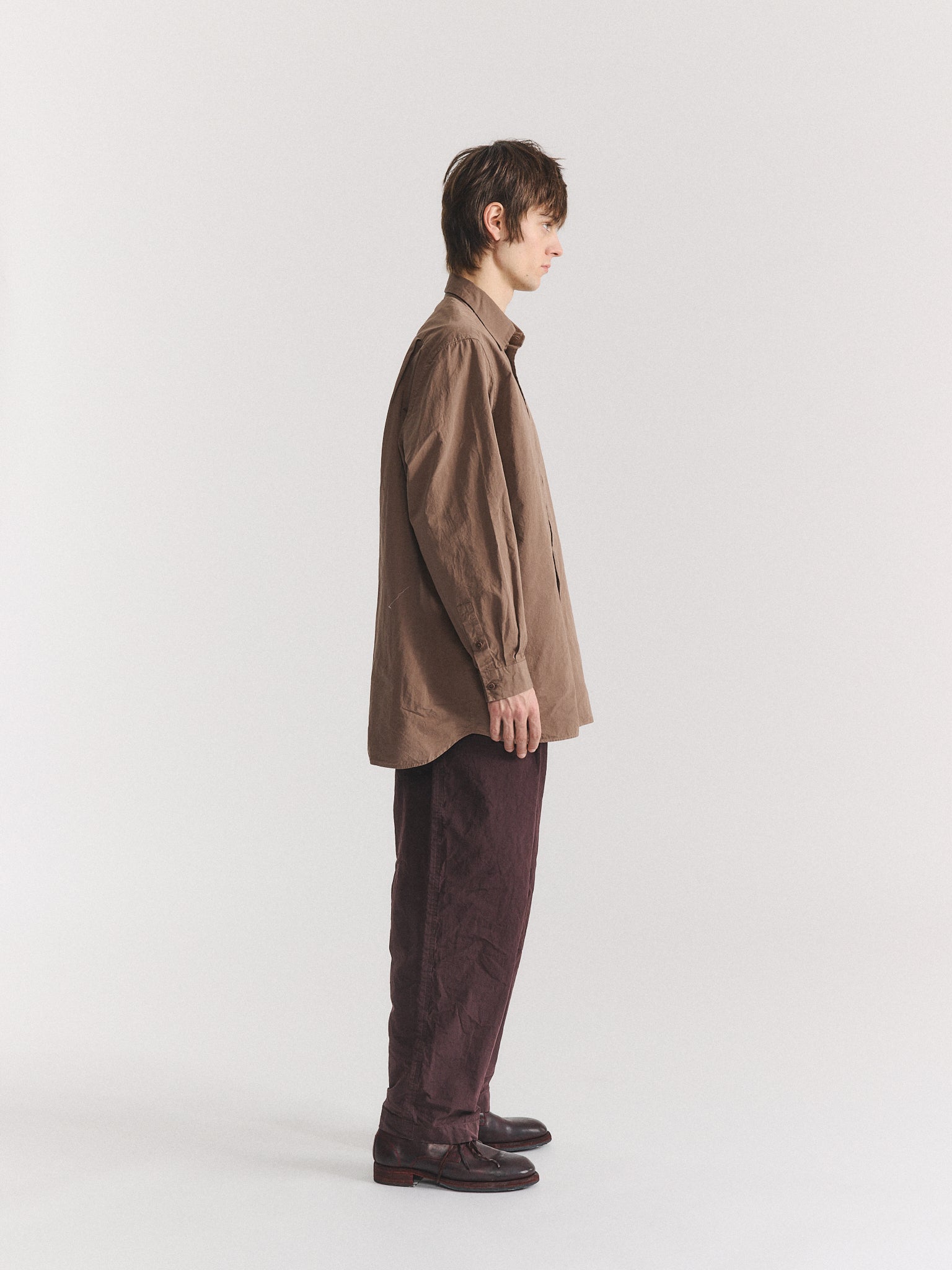 IKLA SHIRT - PAPER COT - CLAY