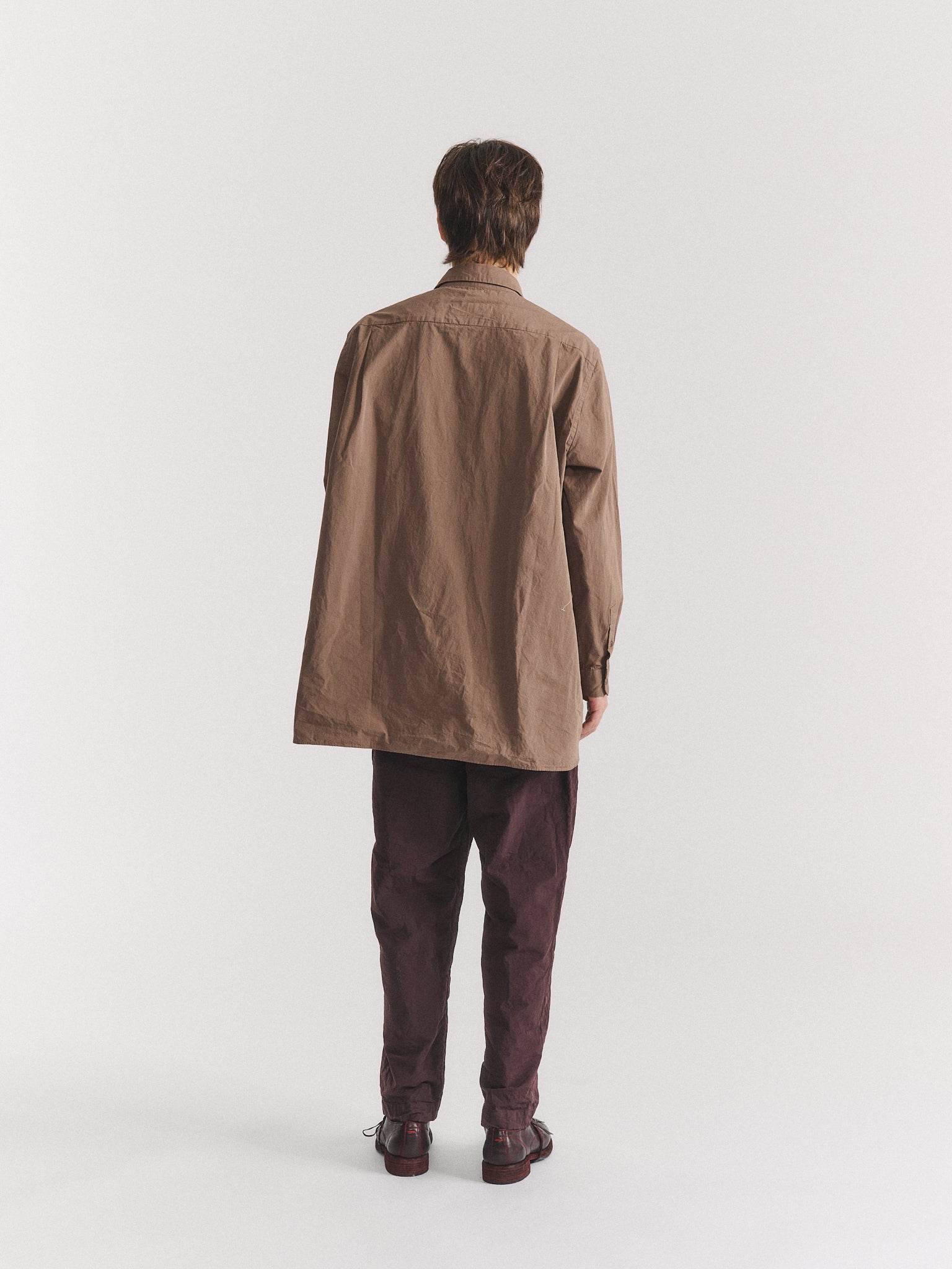 IKLA SHIRT - PAPER COT - CLAY