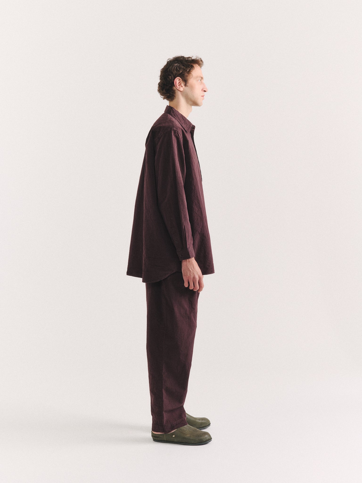 IKLA SHIRT - PAPER COT - EBONY