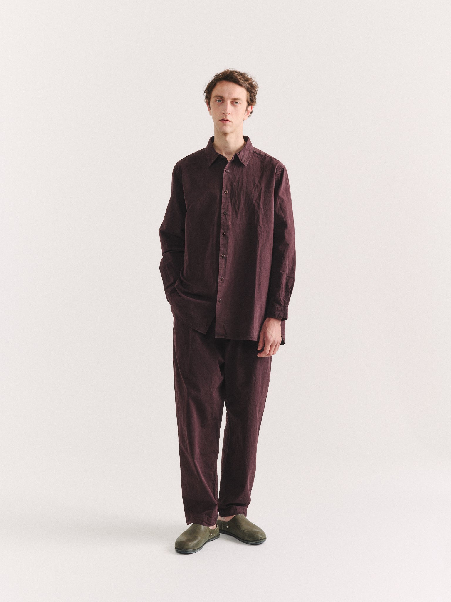 IKLA SHIRT - PAPER COT - EBONY
