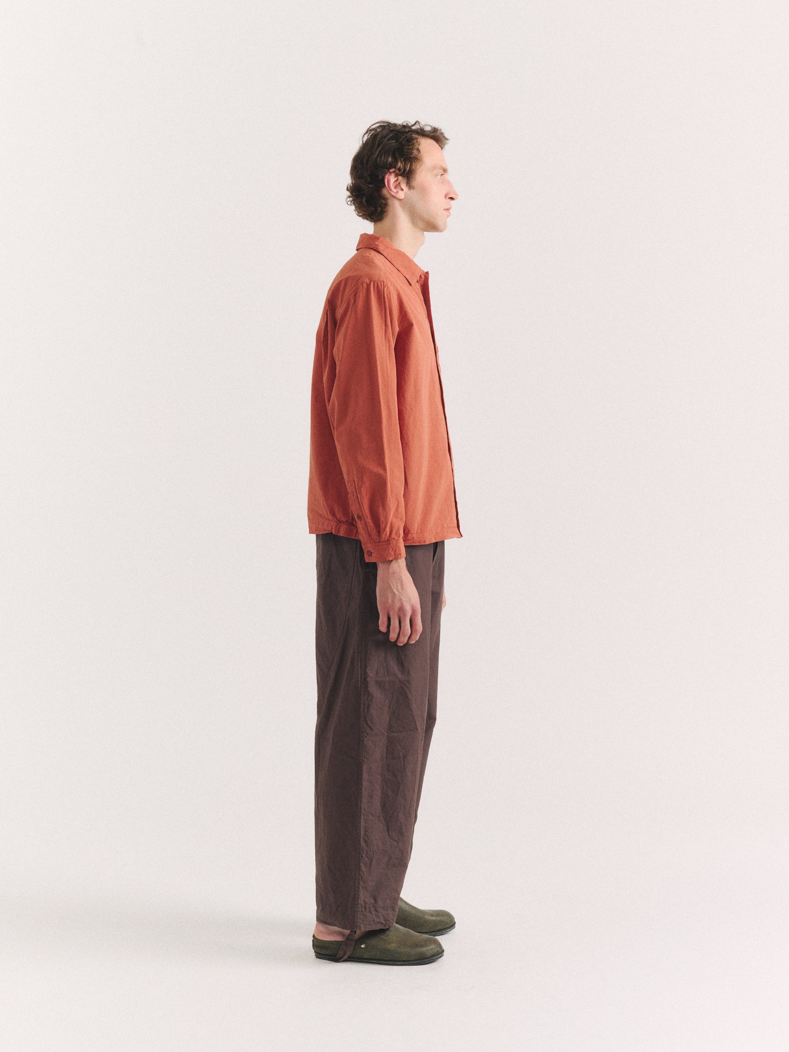 NEW FABU SHIRT - PAPER COT - BRICK