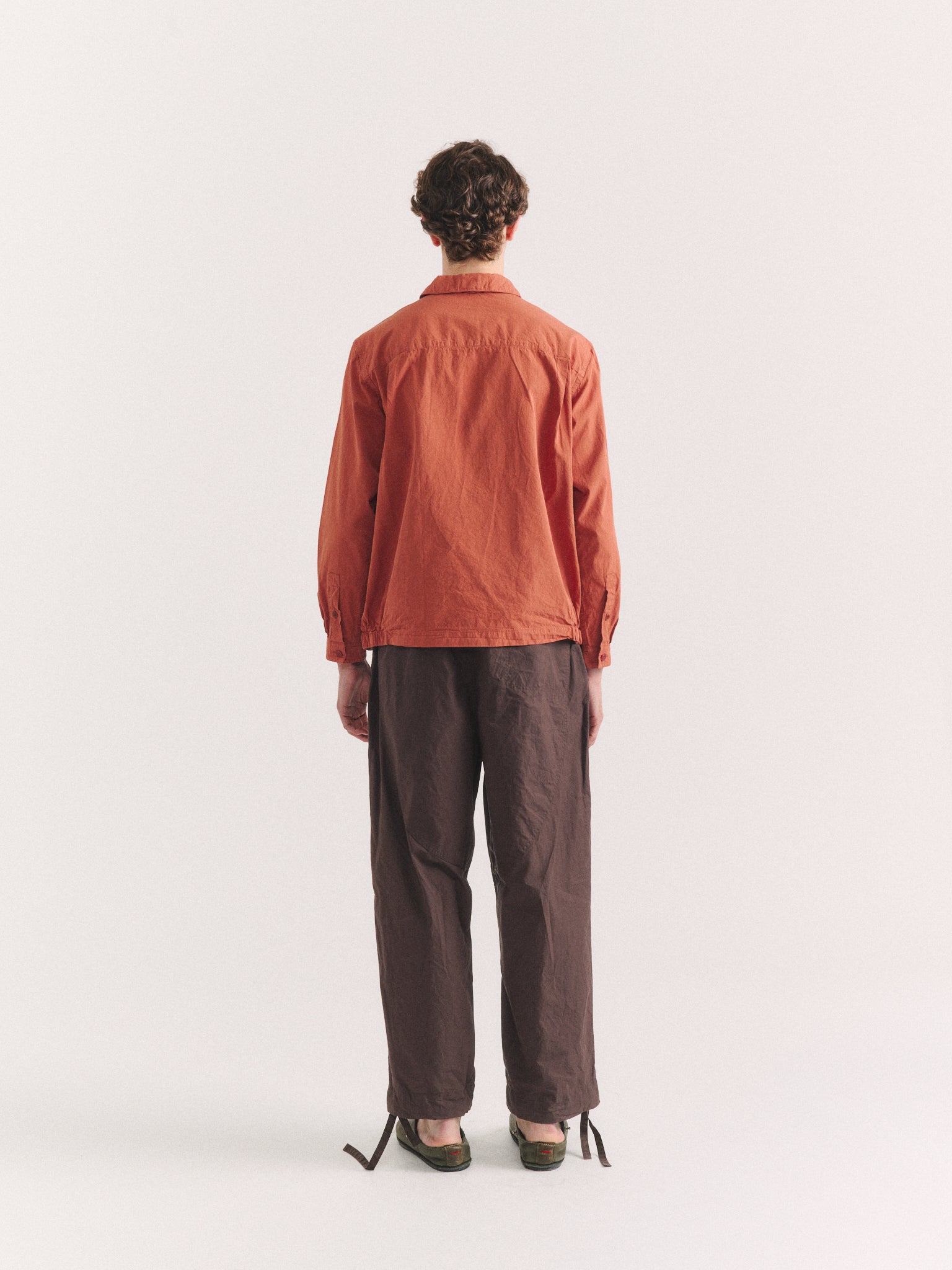 NEW FABU SHIRT - PAPER COT - BRICK