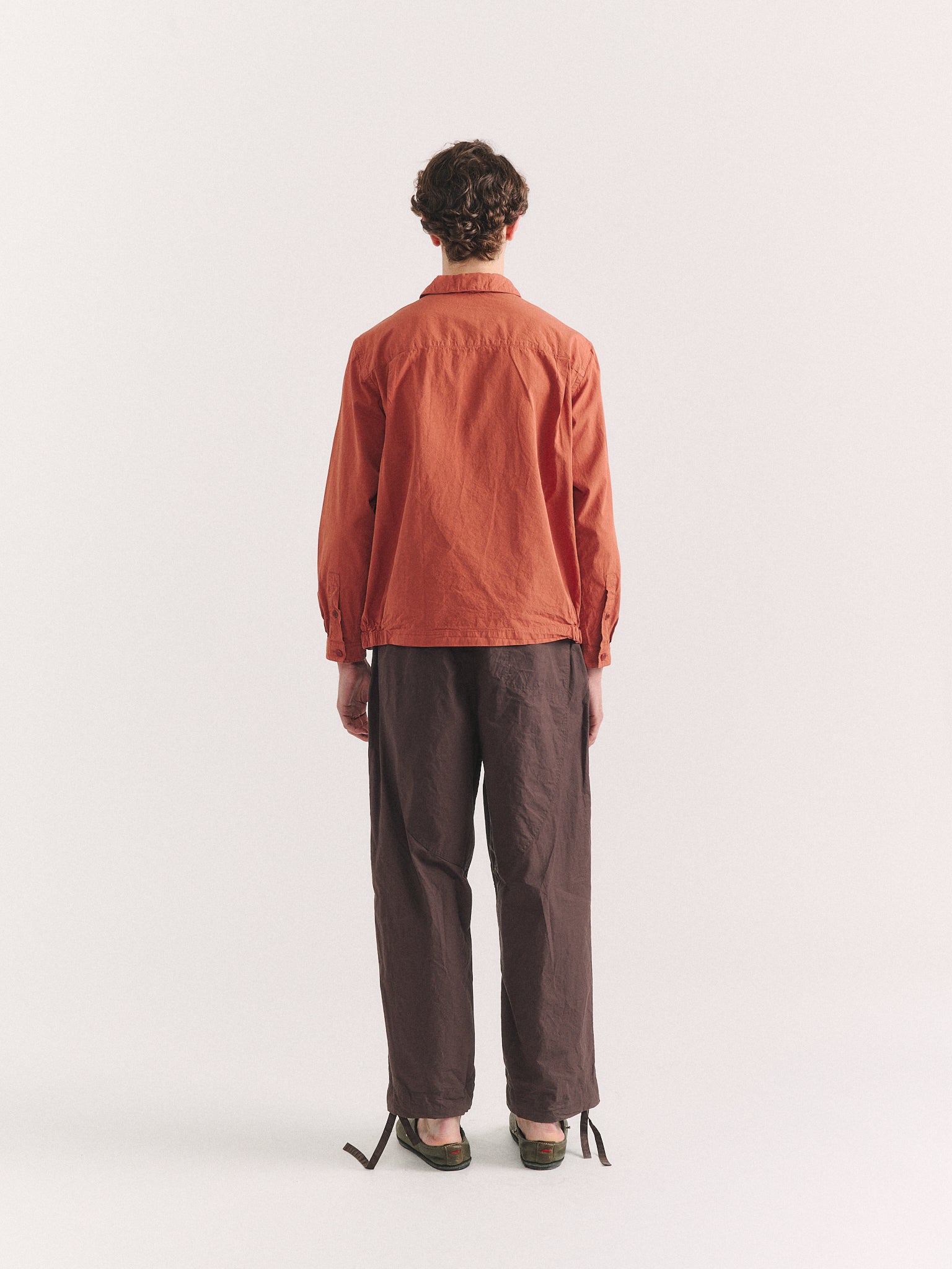 NEW FABU SHIRT - PAPER COT - BRICK