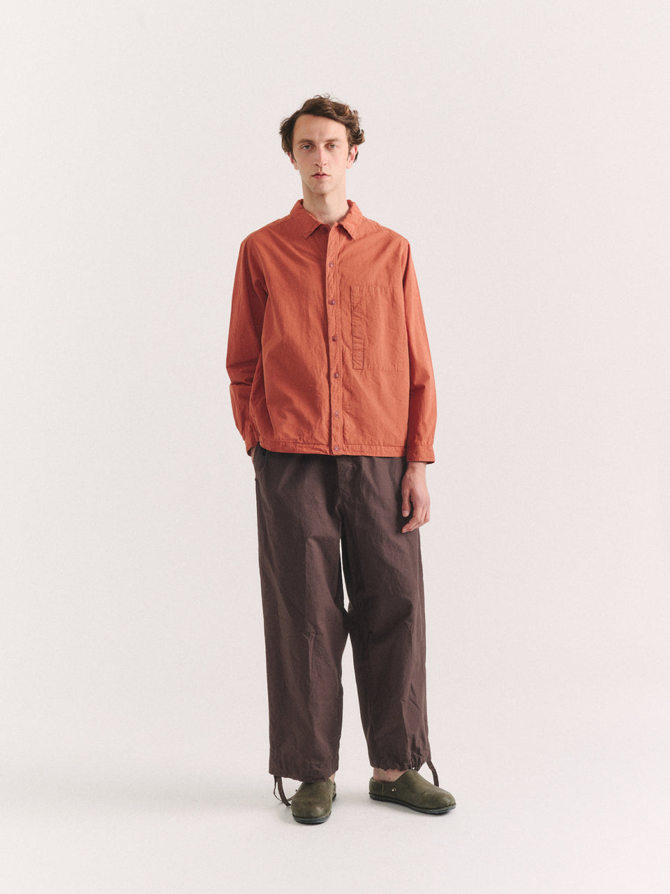 NEW FABU SHIRT - PAPER COT - BRICK