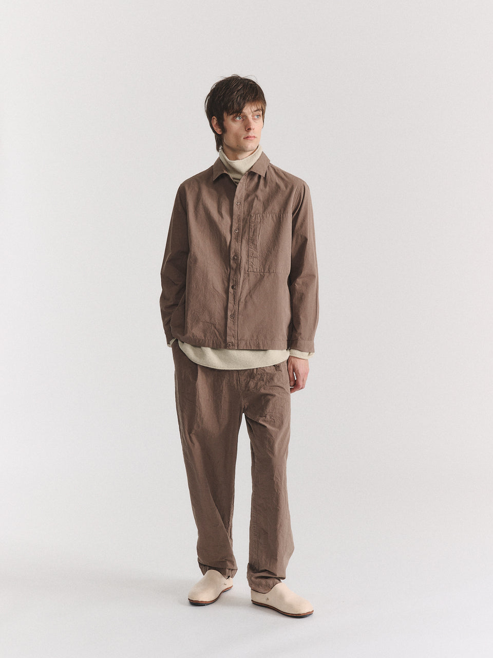 BASIL PANT - PAPER COT - CLAY