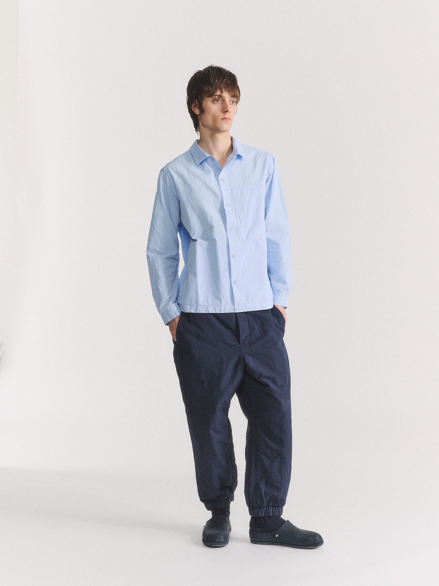 NEW FABU SHIRT - PAPER COT - GLACIER