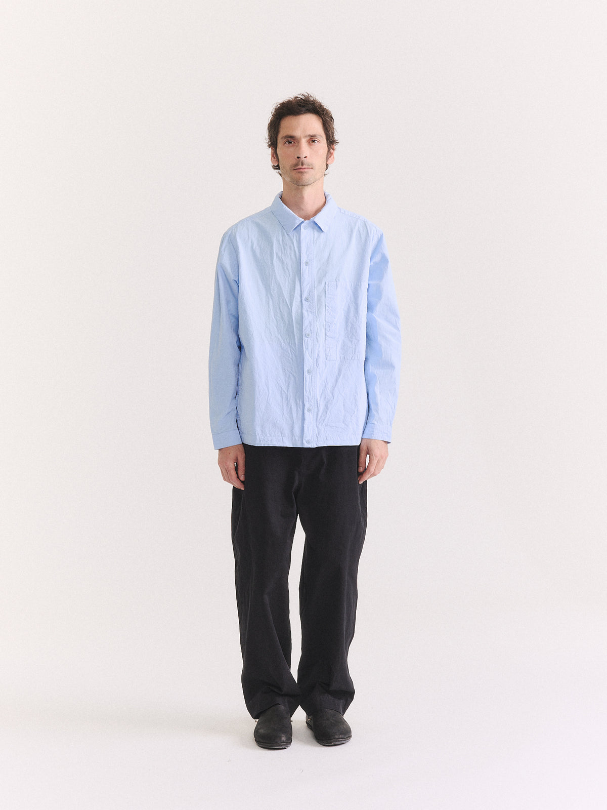 NEW FABU SHIRT - PAPER COT - GLACIER