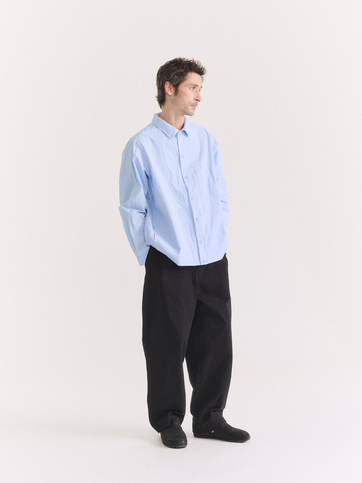 NEW FABU SHIRT - PAPER COT - GLACIER
