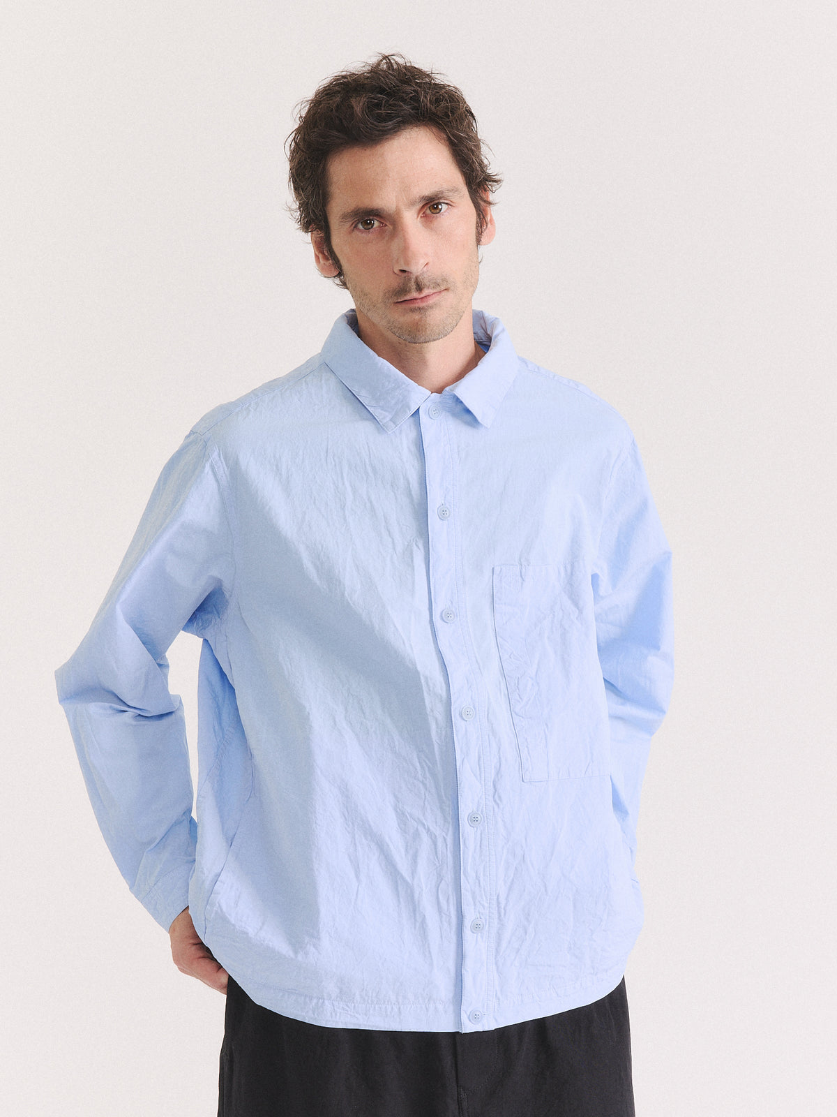 NEW FABU SHIRT - PAPER COT - GLACIER