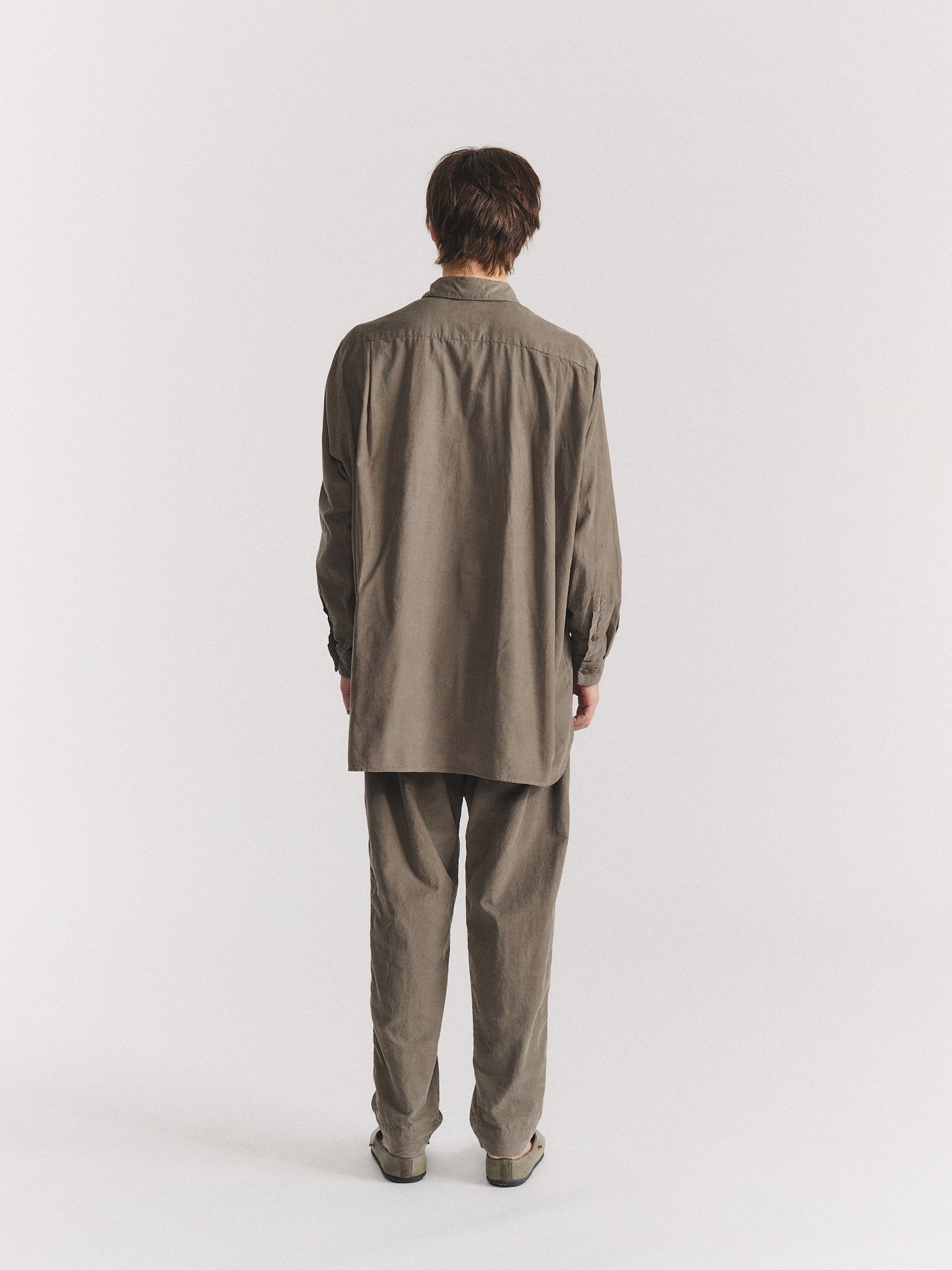 IKLA SHIRT - PIN CORD - LIGHT KHAKI