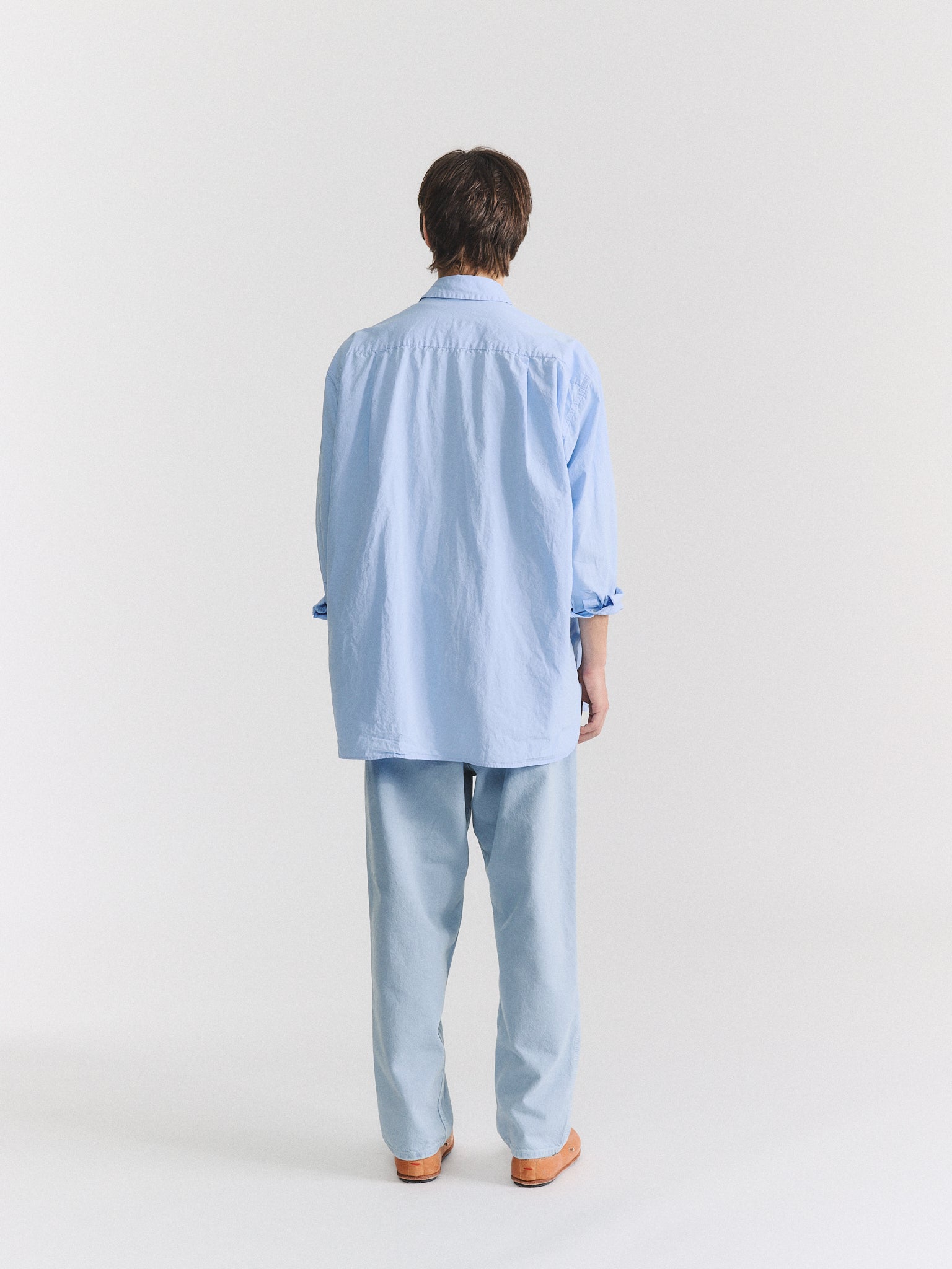 CHEMISE HAMNET PATCHWORK - PAPER COT - COULEURS MÉTISSES GLACIER