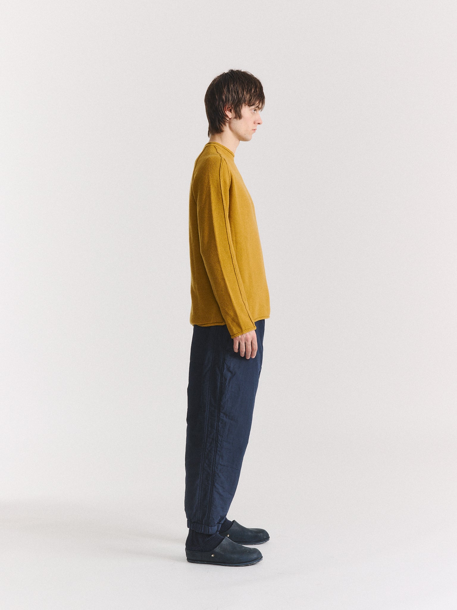 INSIDE OUT SEAM JUMPER - WOOCASH - CUMIN