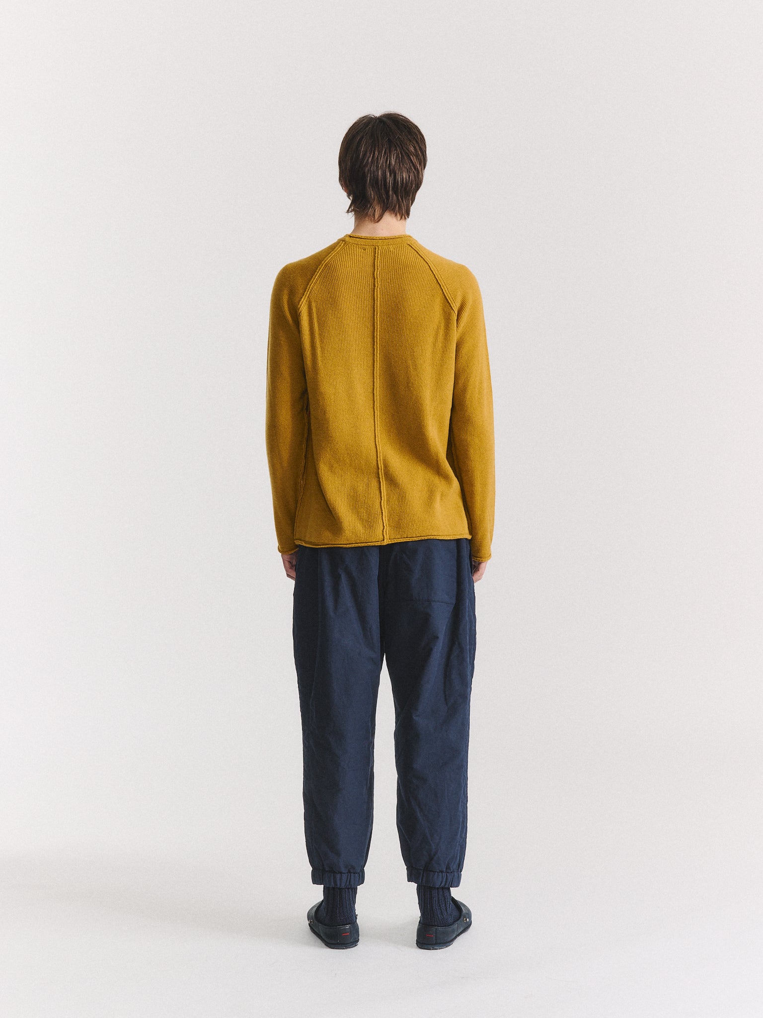 INSIDE OUT SEAM JUMPER - WOOCASH - CUMIN