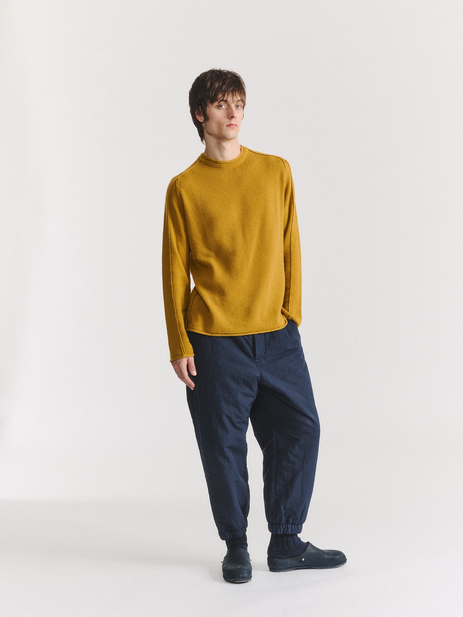 INSIDE OUT SEAM JUMPER - WOOCASH - CUMIN