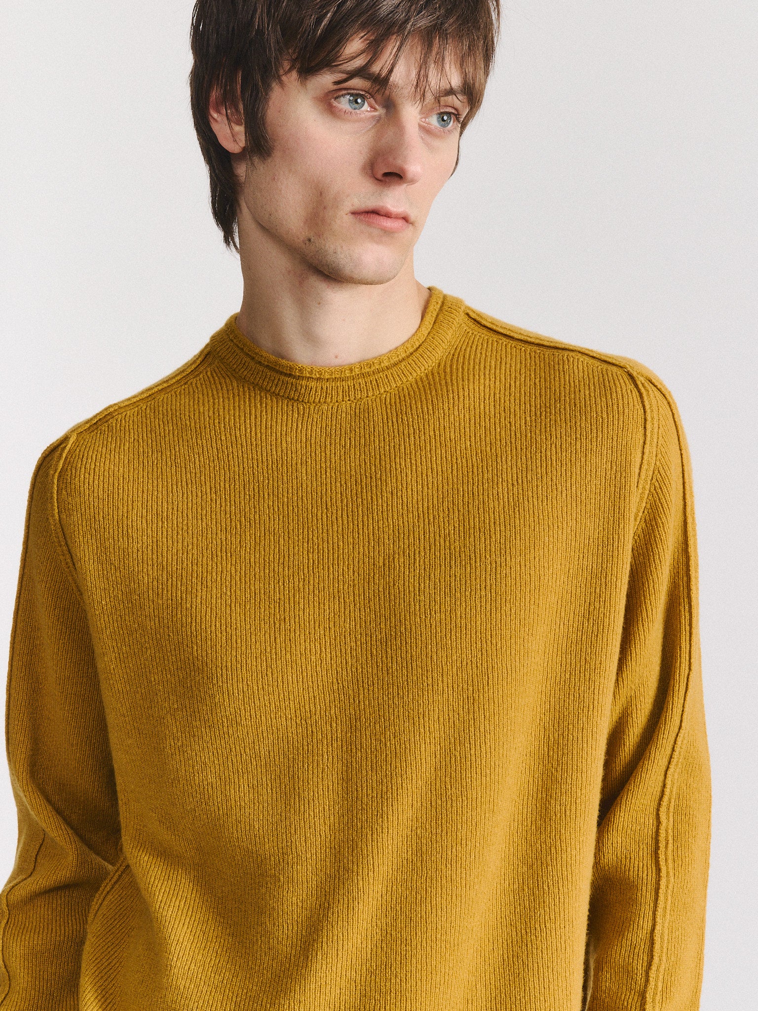 INSIDE OUT SEAM JUMPER - WOOCASH - CUMIN