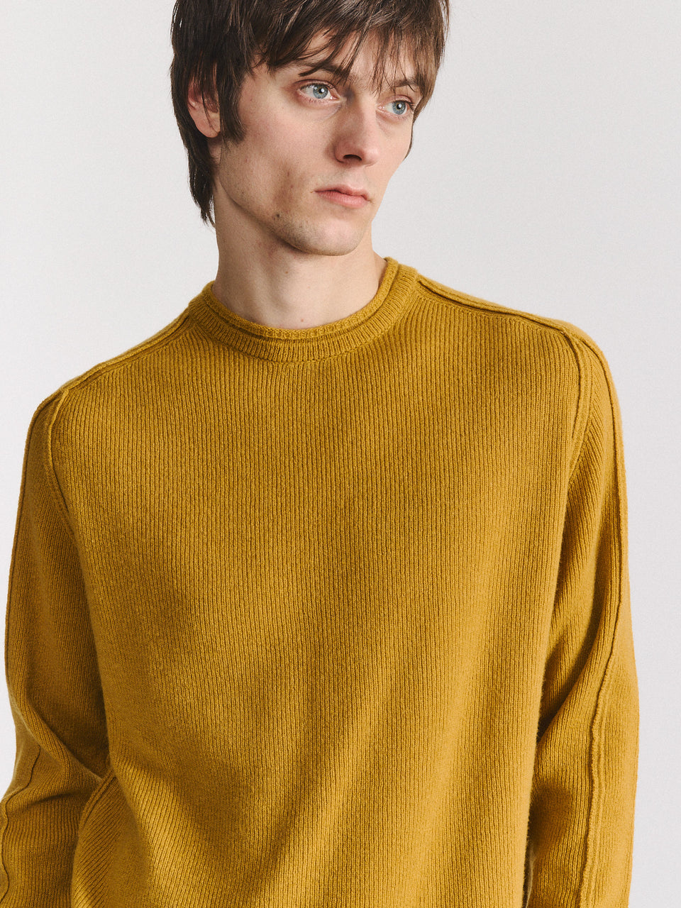 PULL À COUTURES APPARENTES - WOOCASH - CUMIN