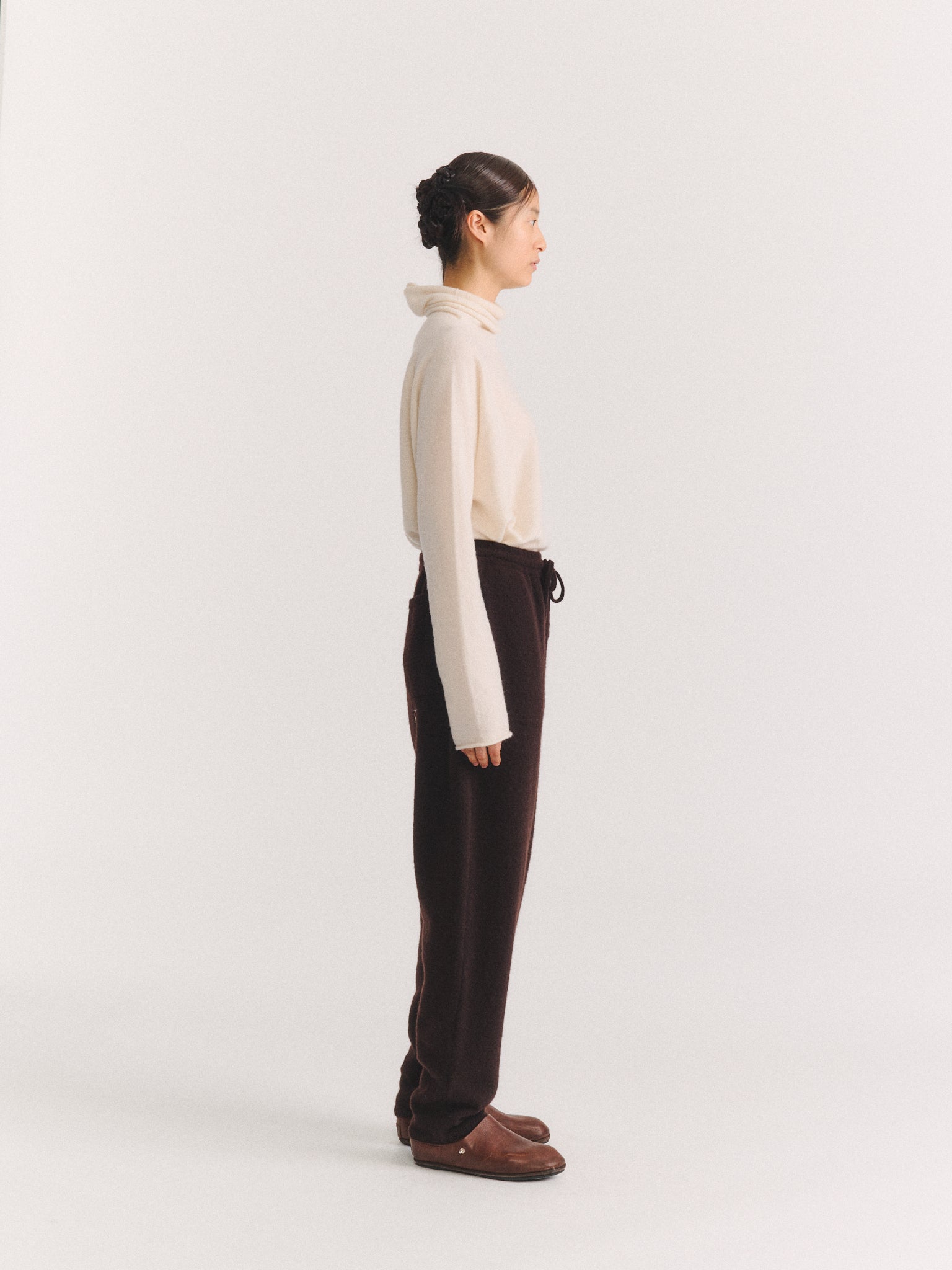 ZWAG PANT  - WOOLY - EBONY