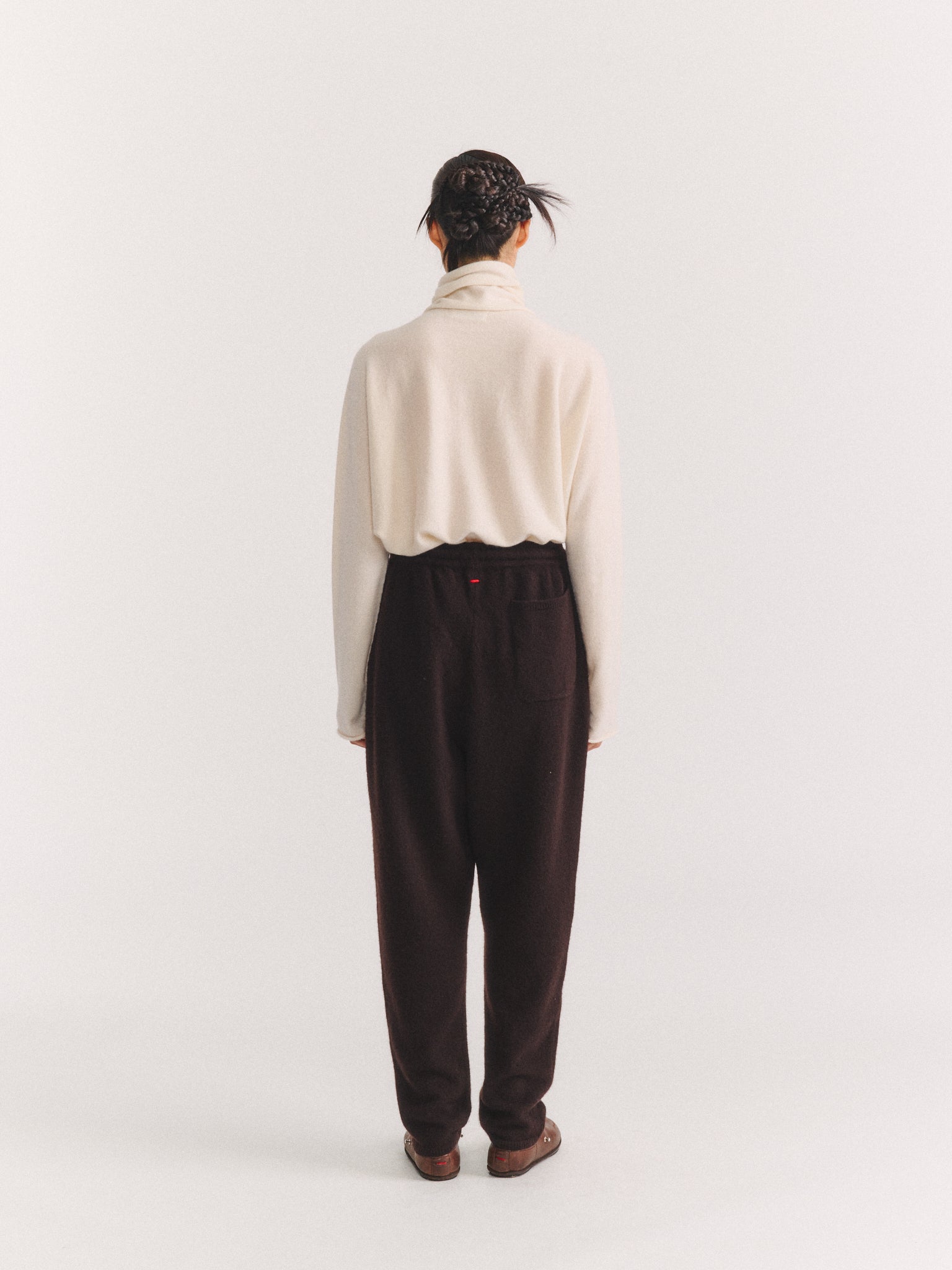 ZWAG PANT  - WOOLY - EBONY