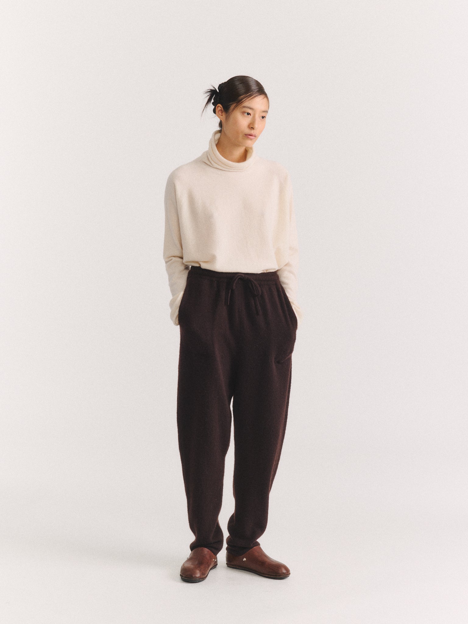ZWAG PANT  - WOOLY - EBONY