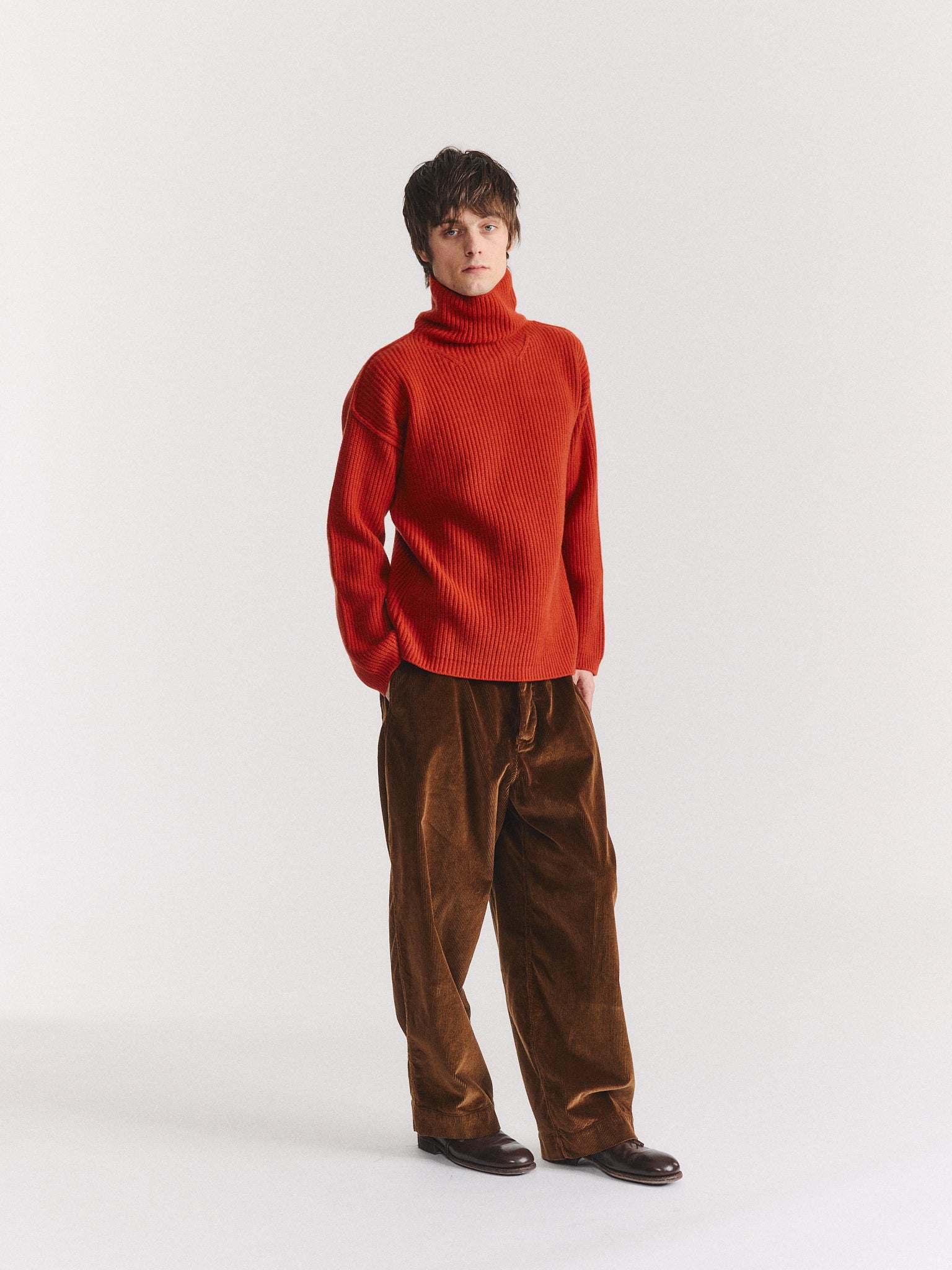 ABELLO PANT - H CORD - TAN