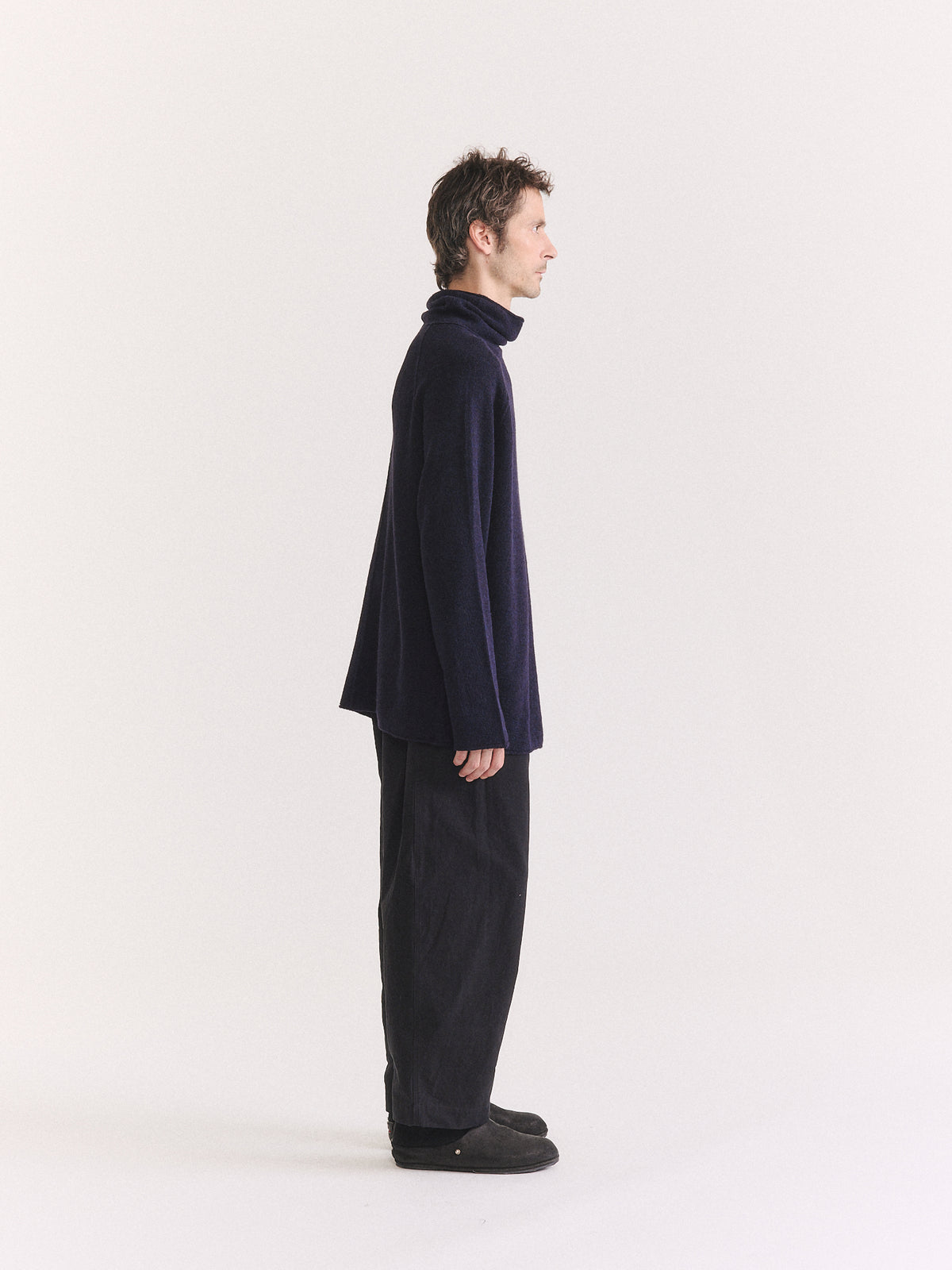 HIGH NECK JUMPER - ALPWO - NIGHT