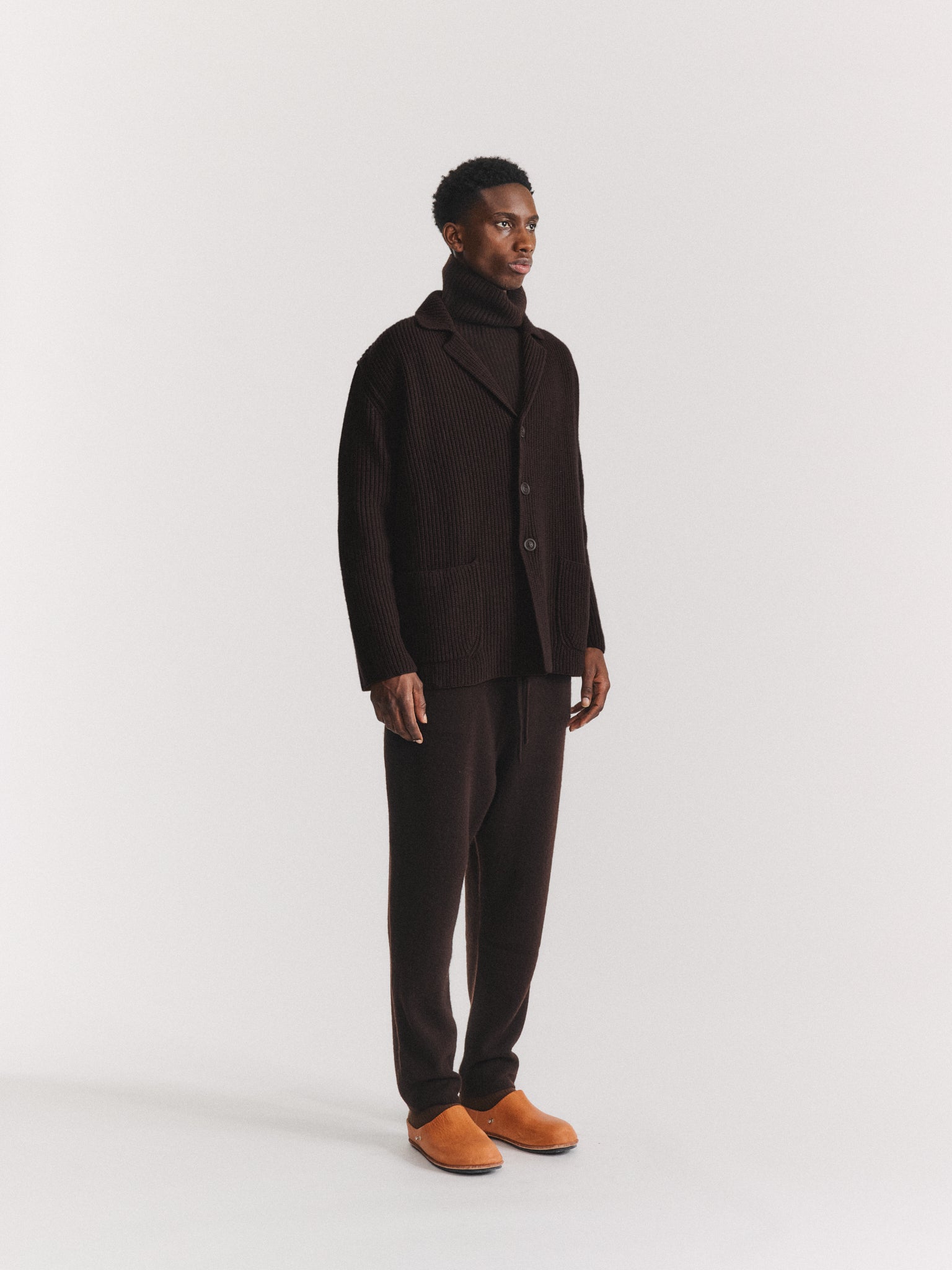 PANNO JACKET - WOOLY - EBONY