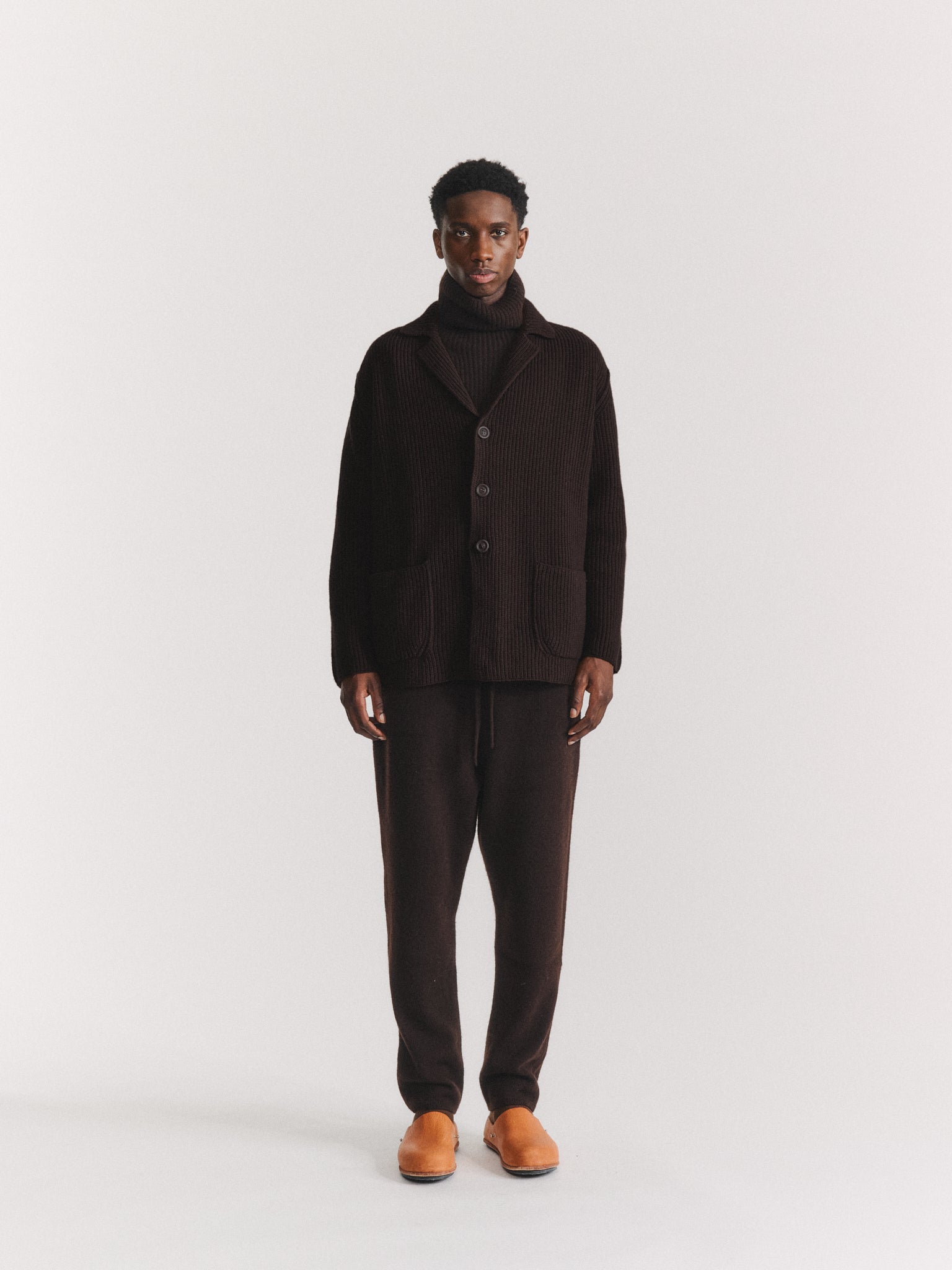 PANNO JACKET - WOOLY - EBONY