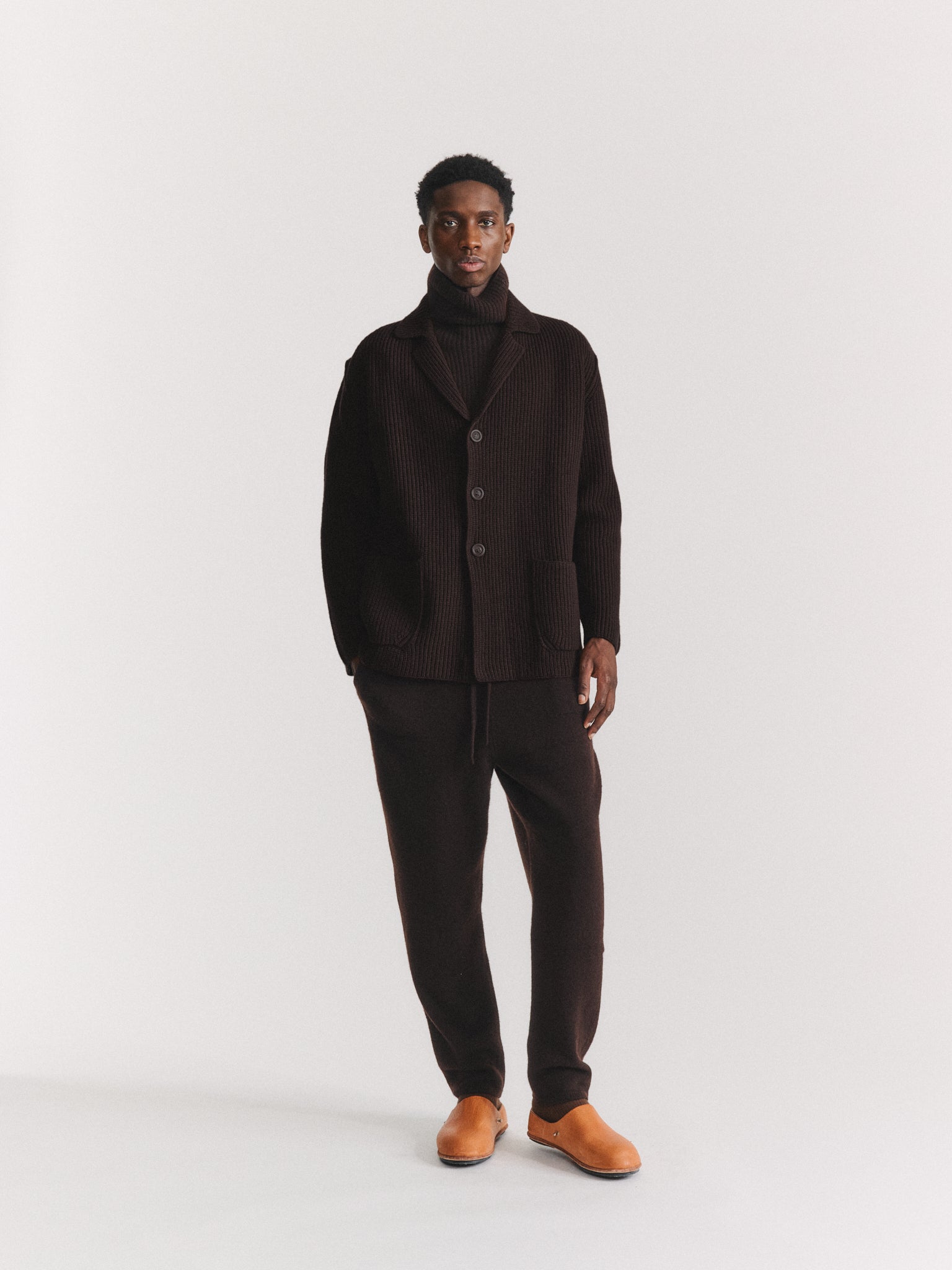 PANNO JACKET - WOOLY - EBONY