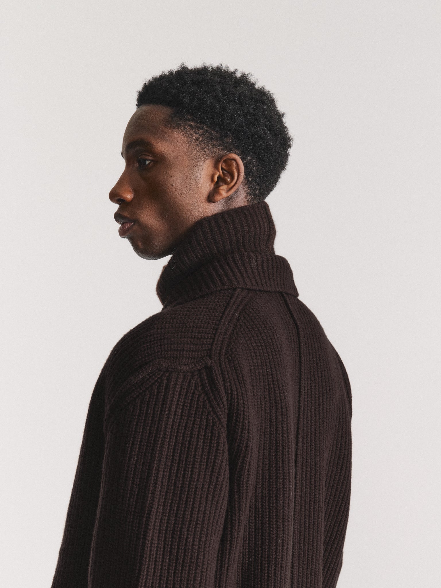 PANNO JACKET - WOOLY - EBONY