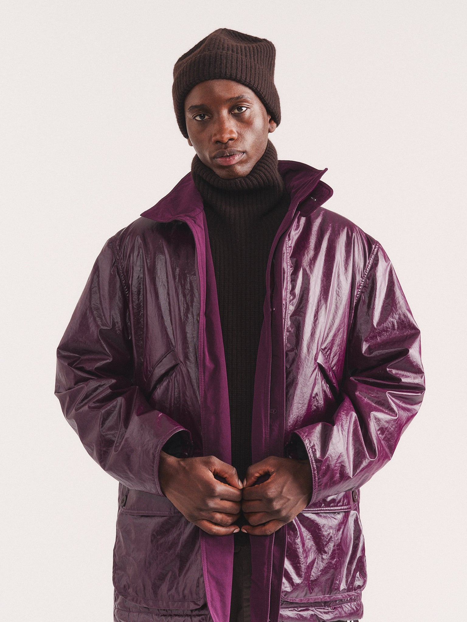 BEANIE - WOOLY - EBONY
