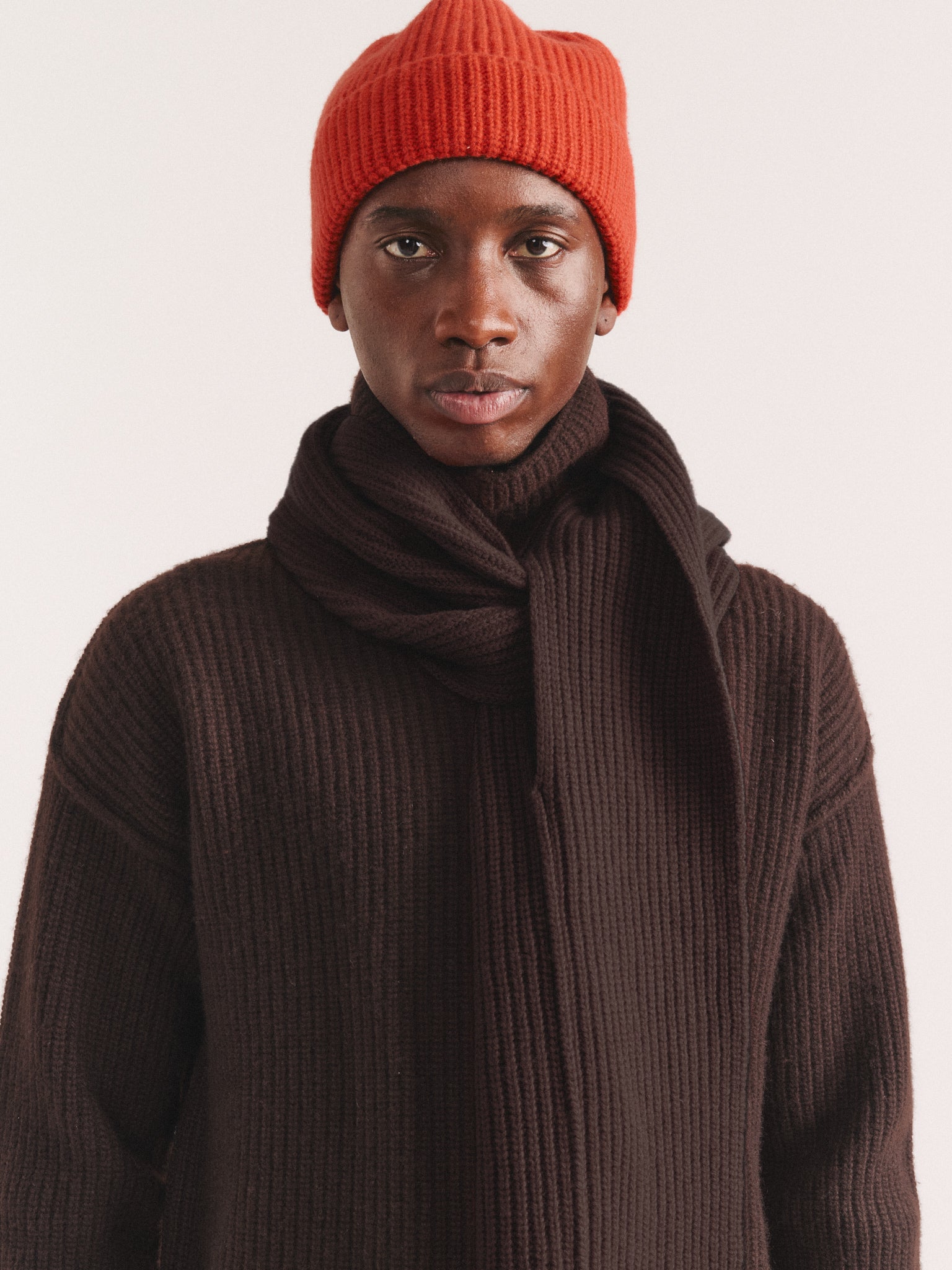 PANNO SCARF - WOOLY - EBONY