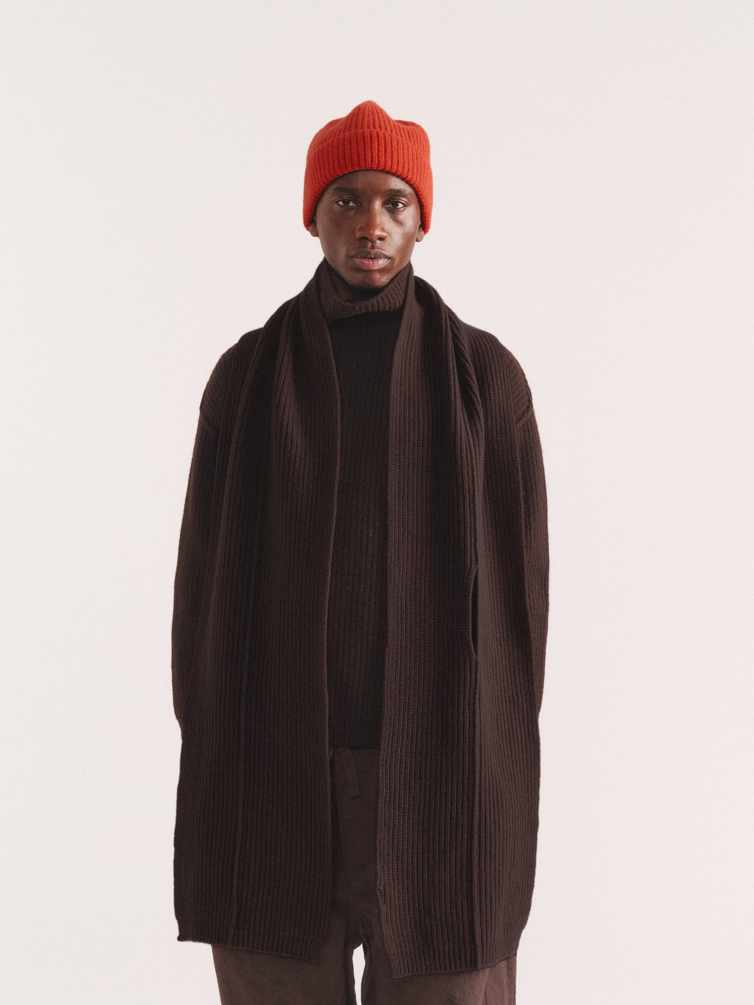 PANNO SCARF - WOOLY - EBONY
