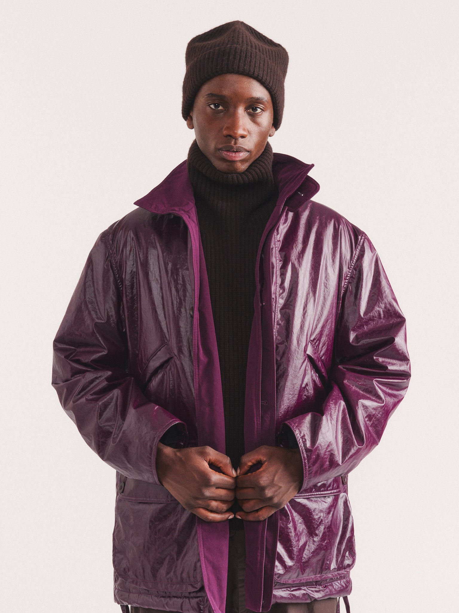 BONNET - WOOLY - ÉBÈNE