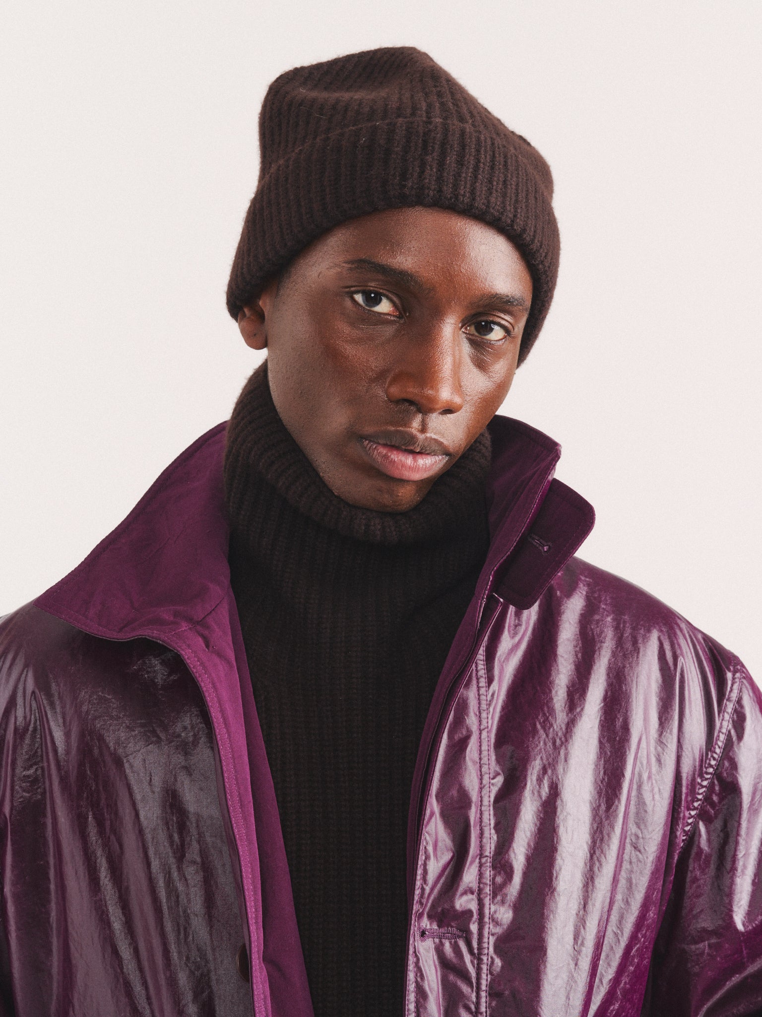 BONNET - WOOLY - ÉBÈNE