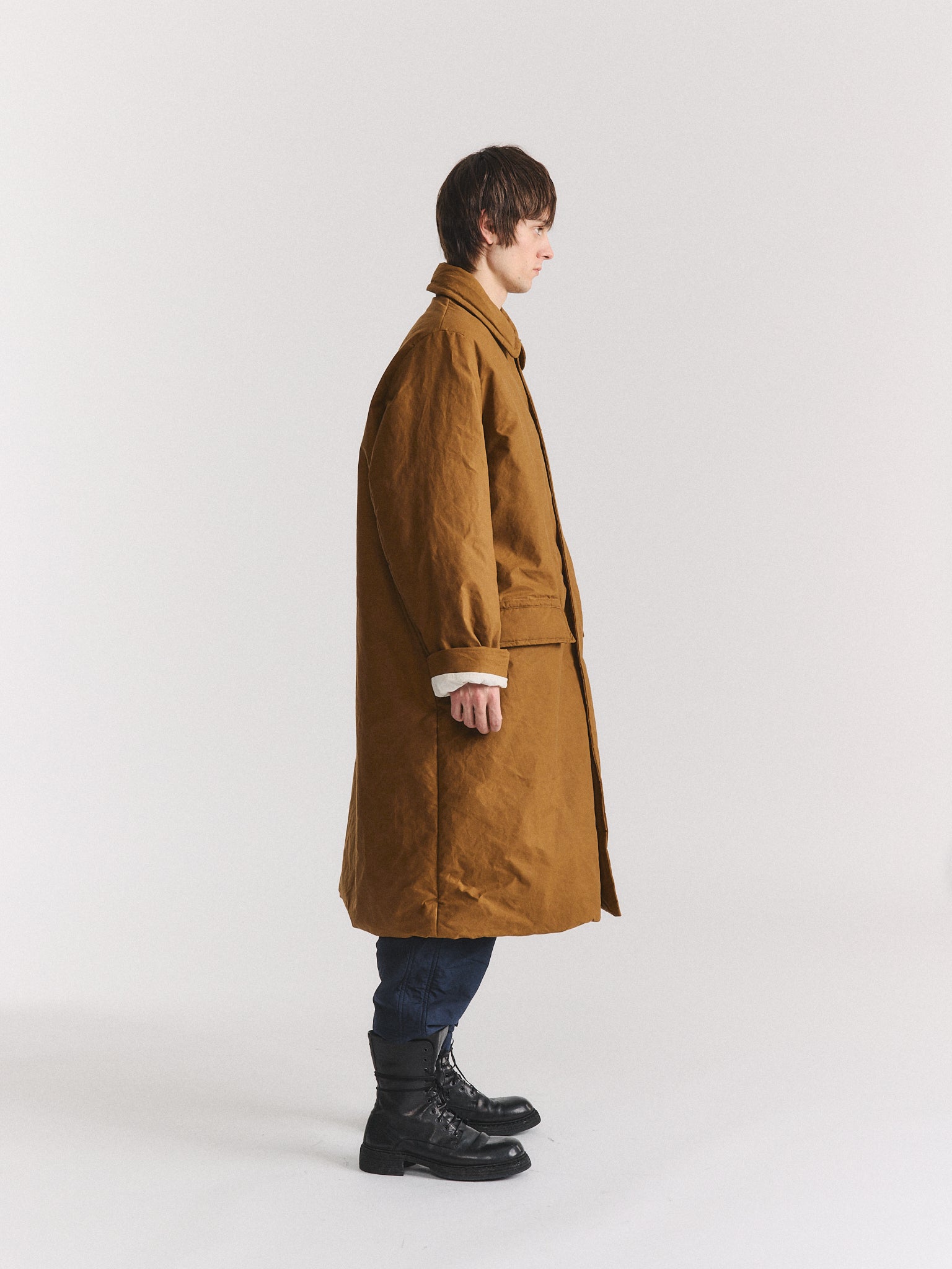 MILU COAT - H WAX - RUSSET