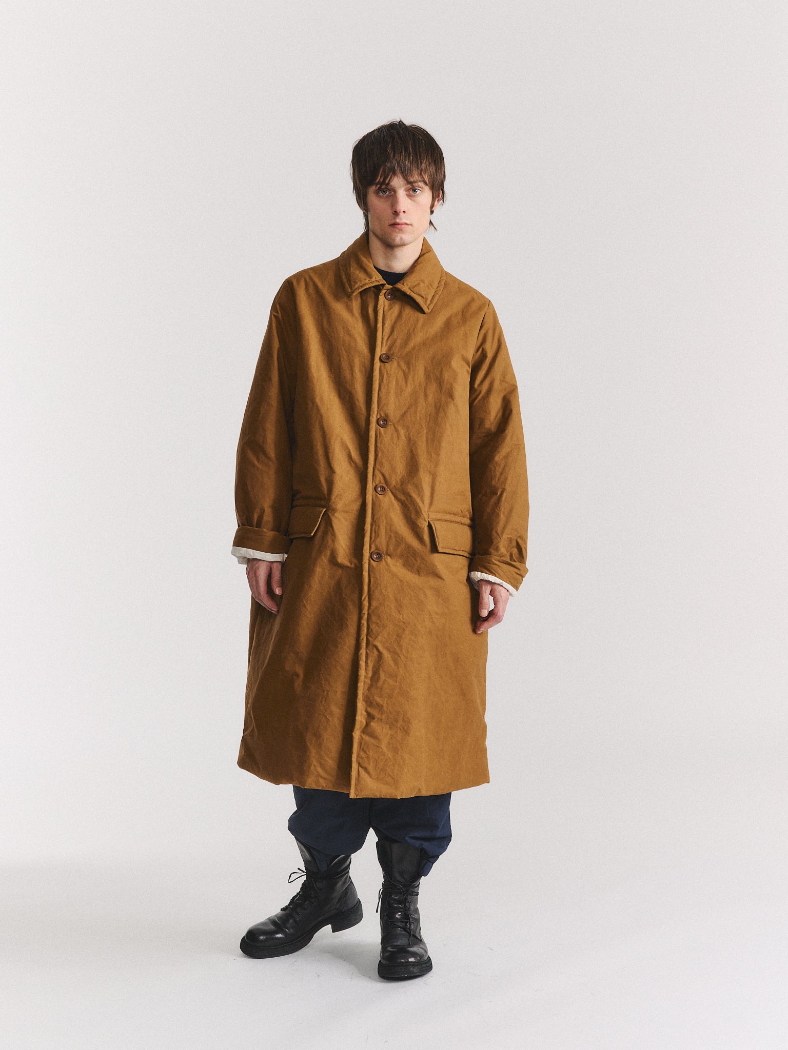 MILU COAT - H WAX - RUSSET