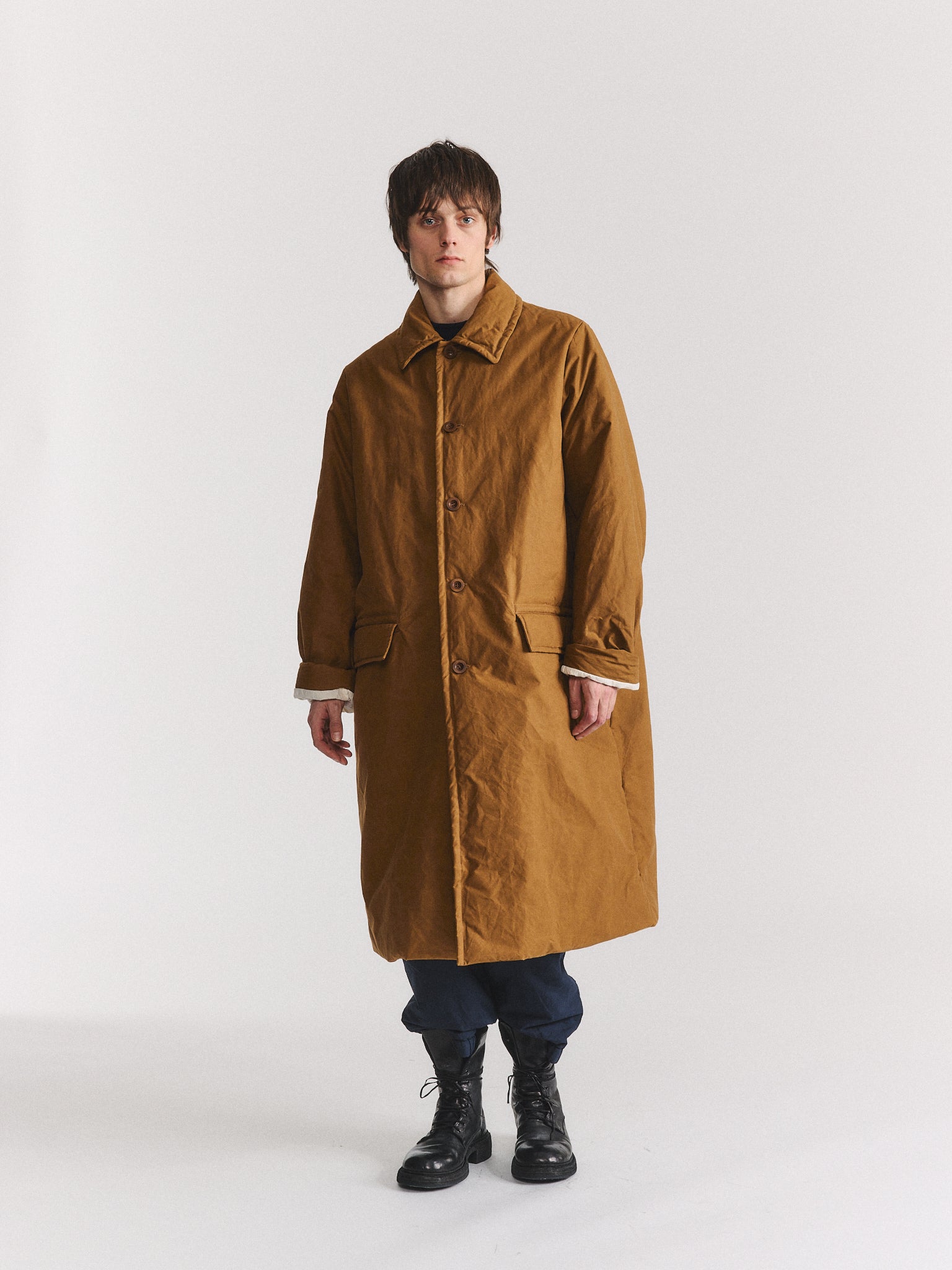 MILU COAT - H WAX - RUSSET