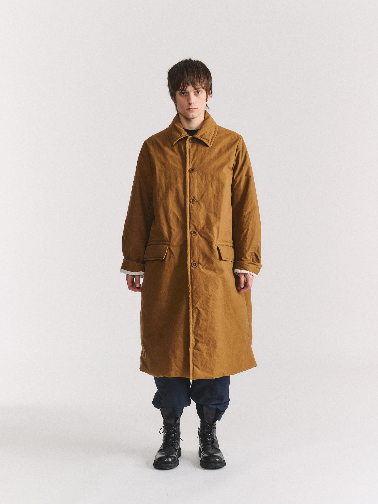 MILU COAT - H WAX - RUSSET