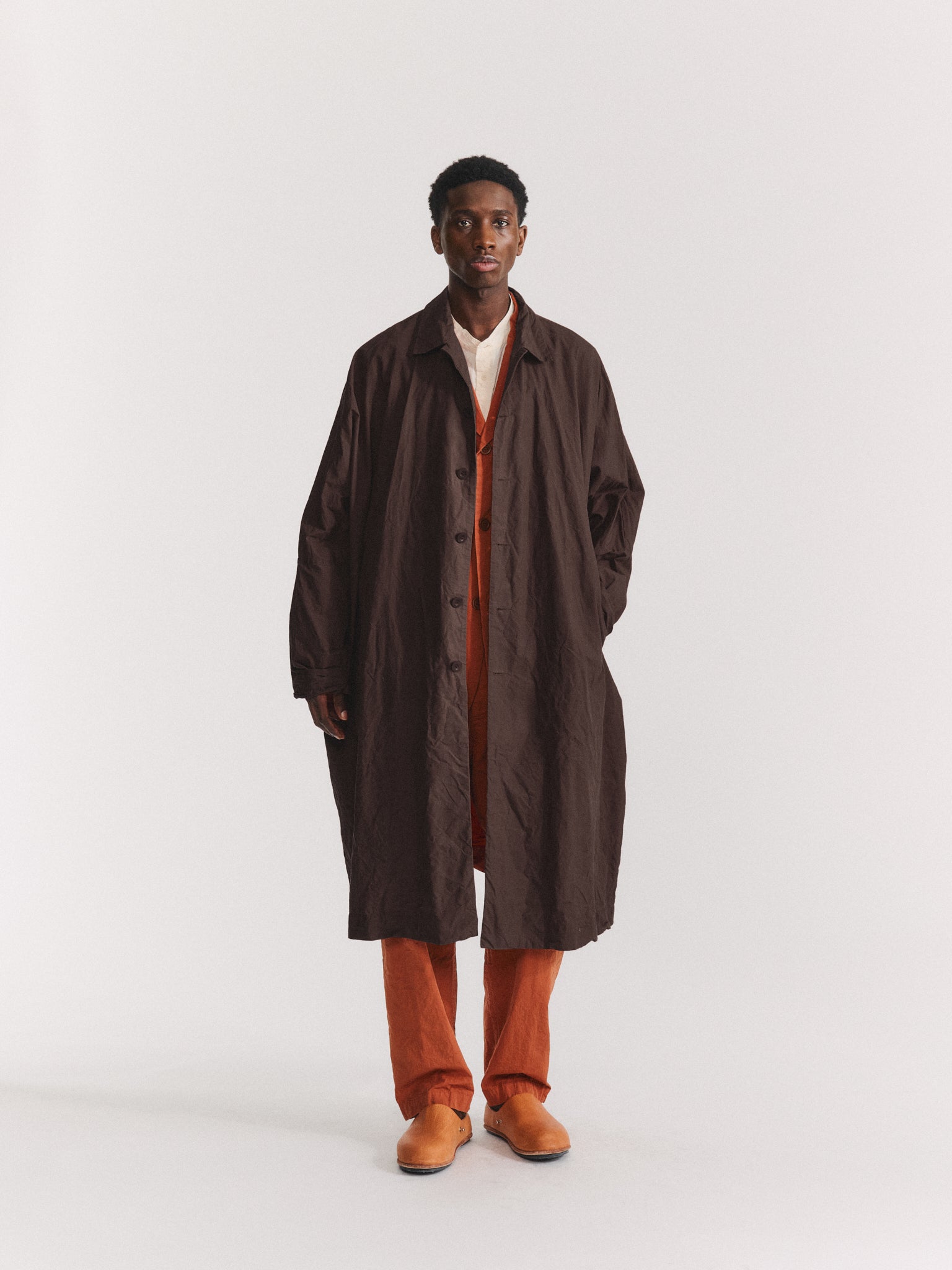 2PCS COAT - L WAX - EBONY