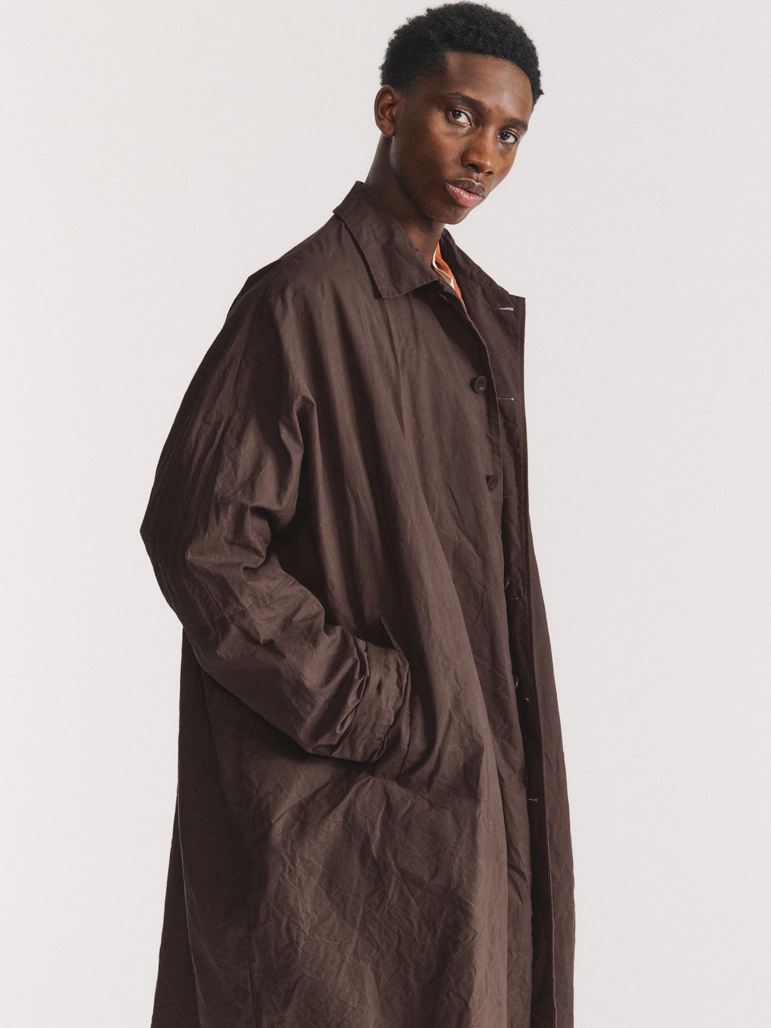 2PCS COAT - L WAX - EBONY