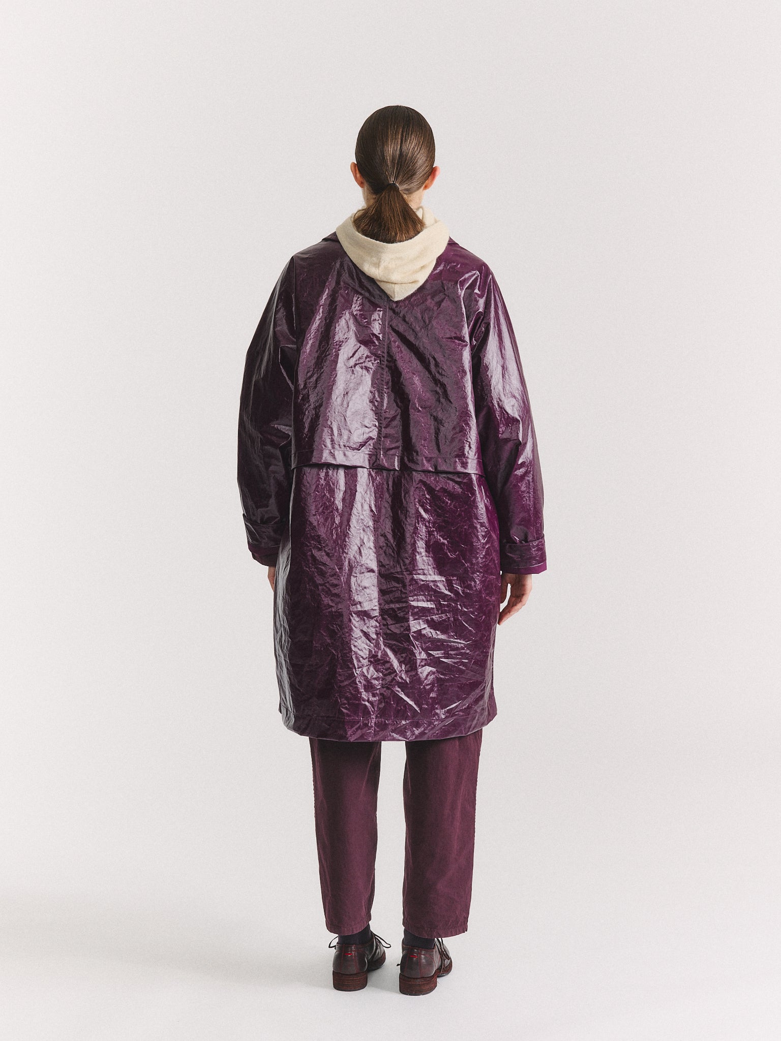 PECHE COAT - RAIN - BLACKBERRY