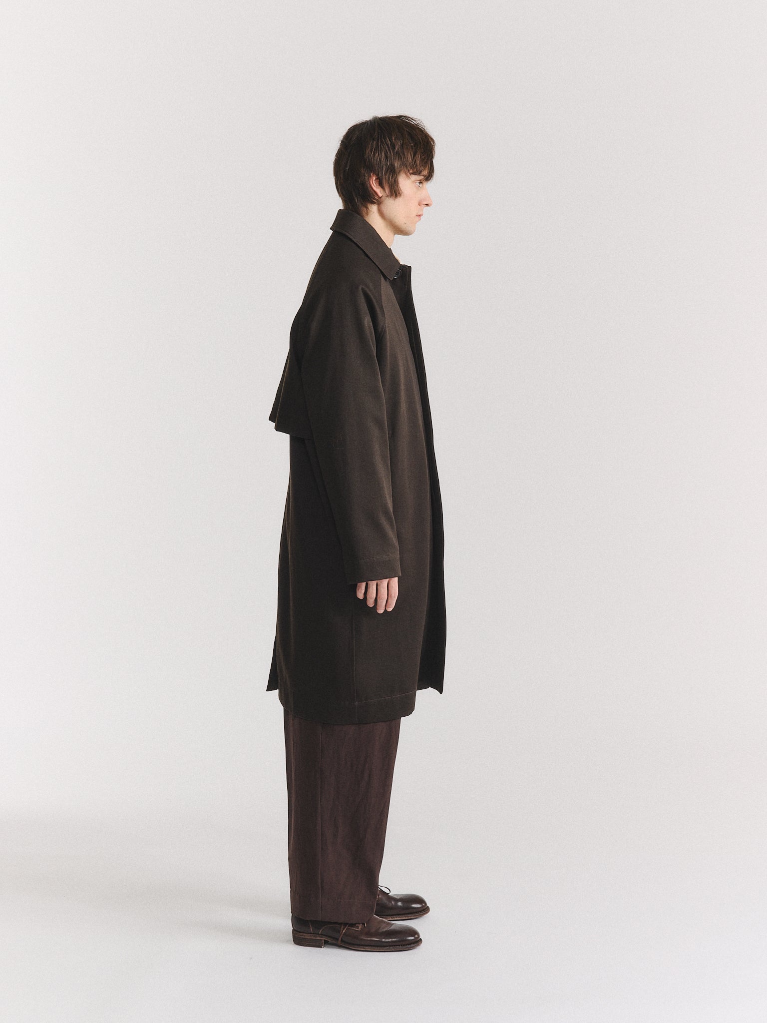 CARLYLE COAT - TWILL WOOL - BUNGA