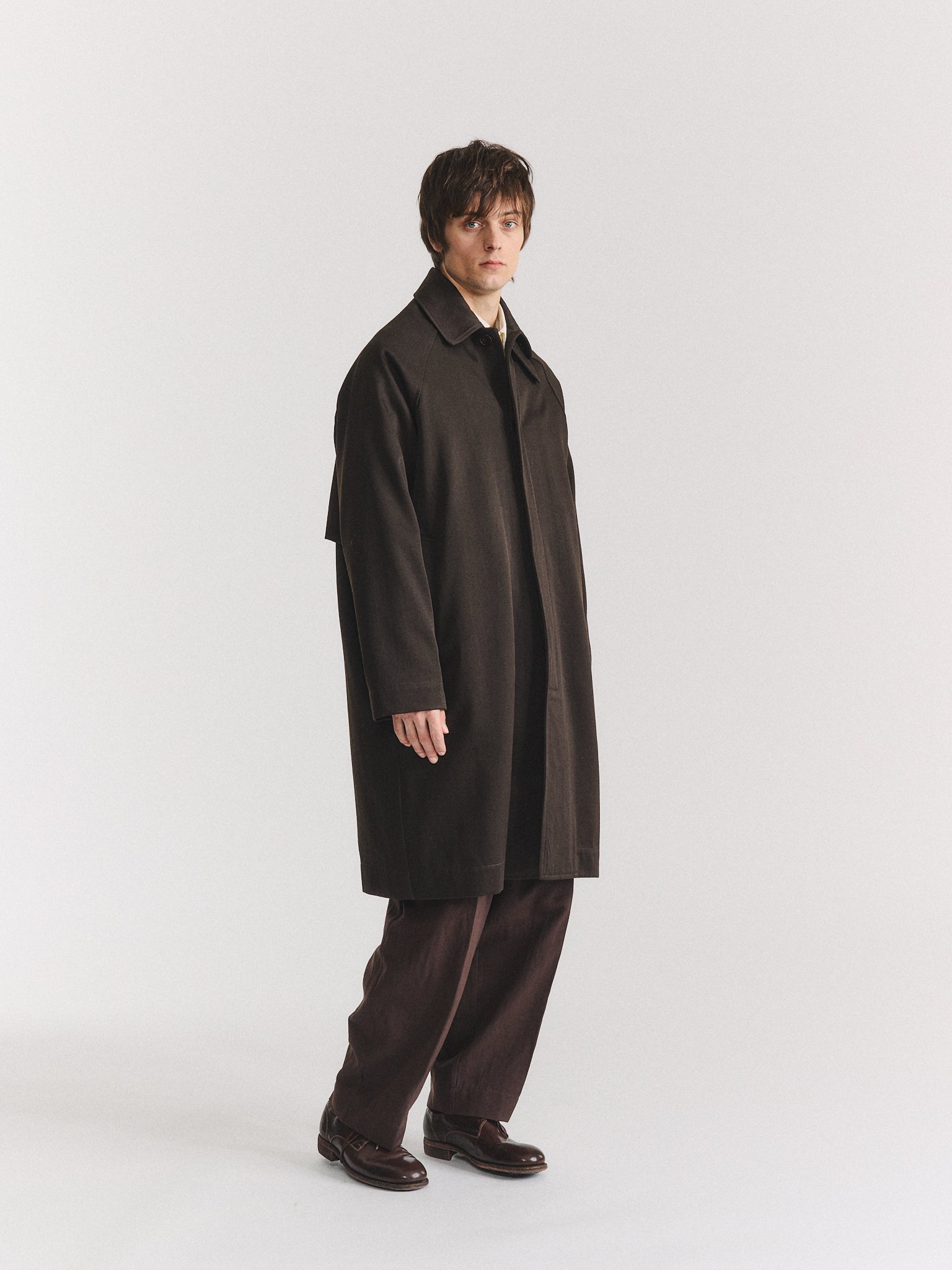 CARLYLE COAT - TWILL WOOL - BUNGA