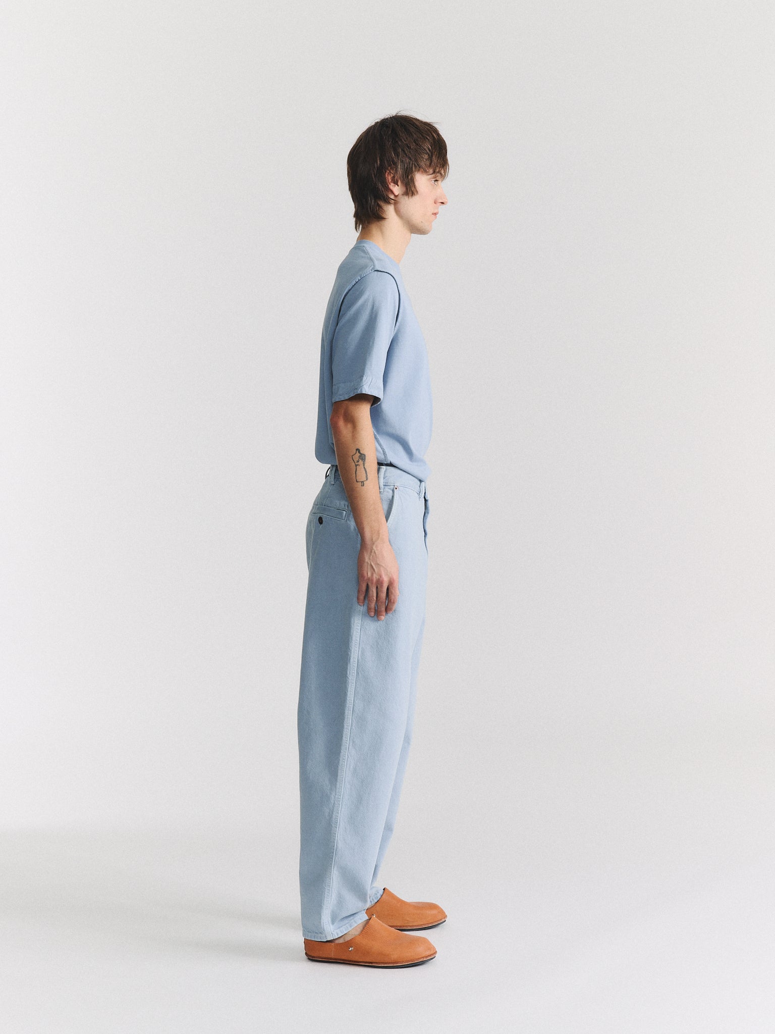 LEONARDO PANT - H DENIM - GLACIER