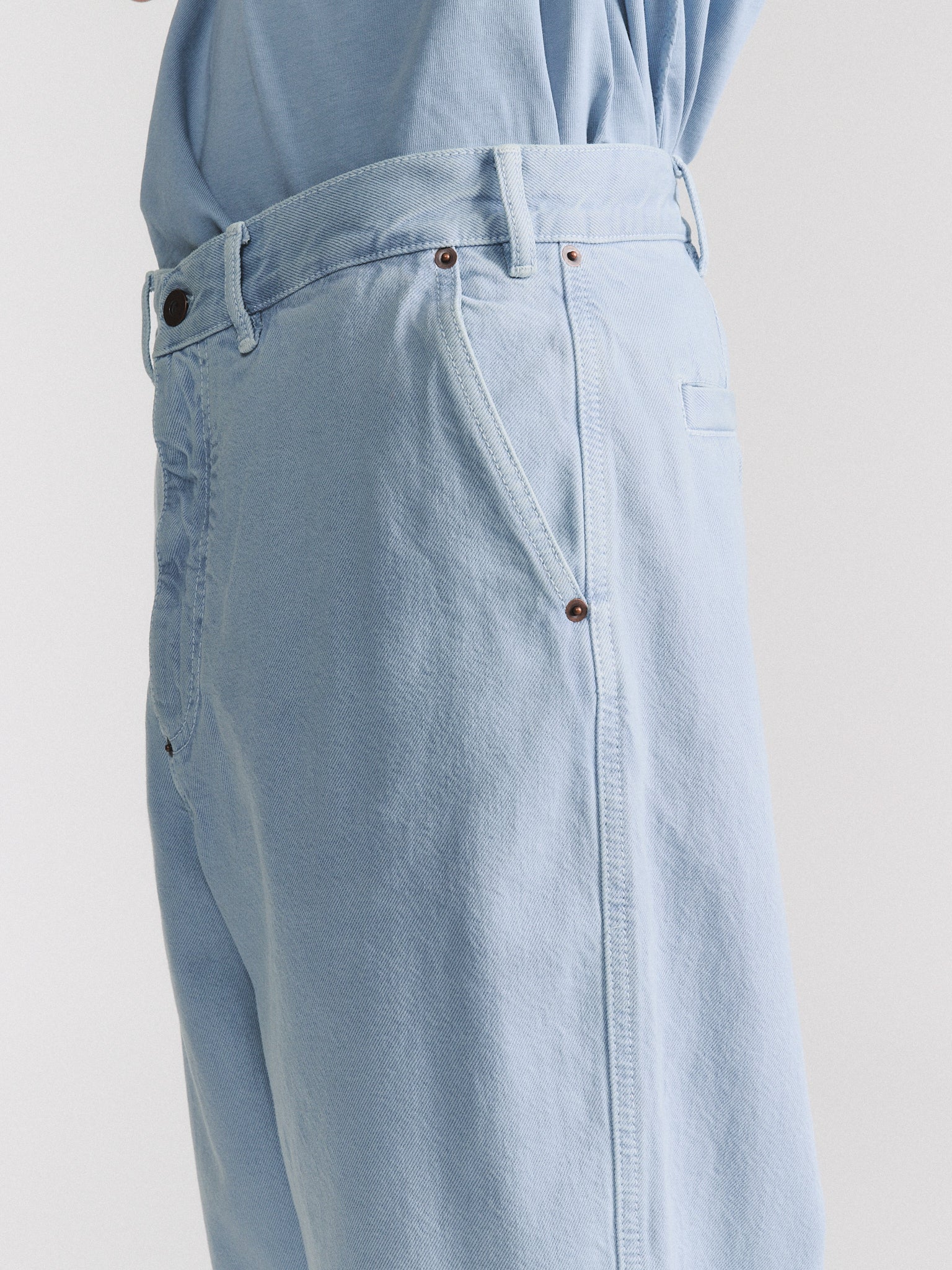 LEONARDO PANT - H DENIM - GLACIER