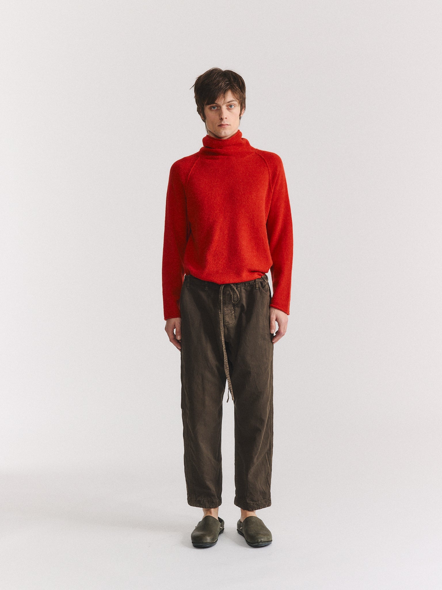 TIE ME UP PANT - L DENIM - EARTH